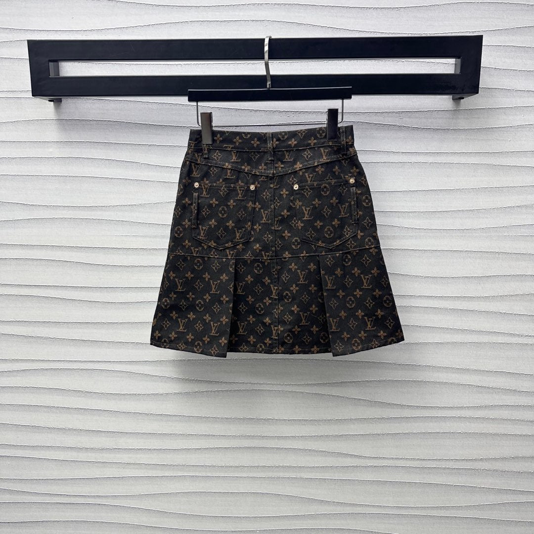 2025 New Arrivals Laser Denim Skirt