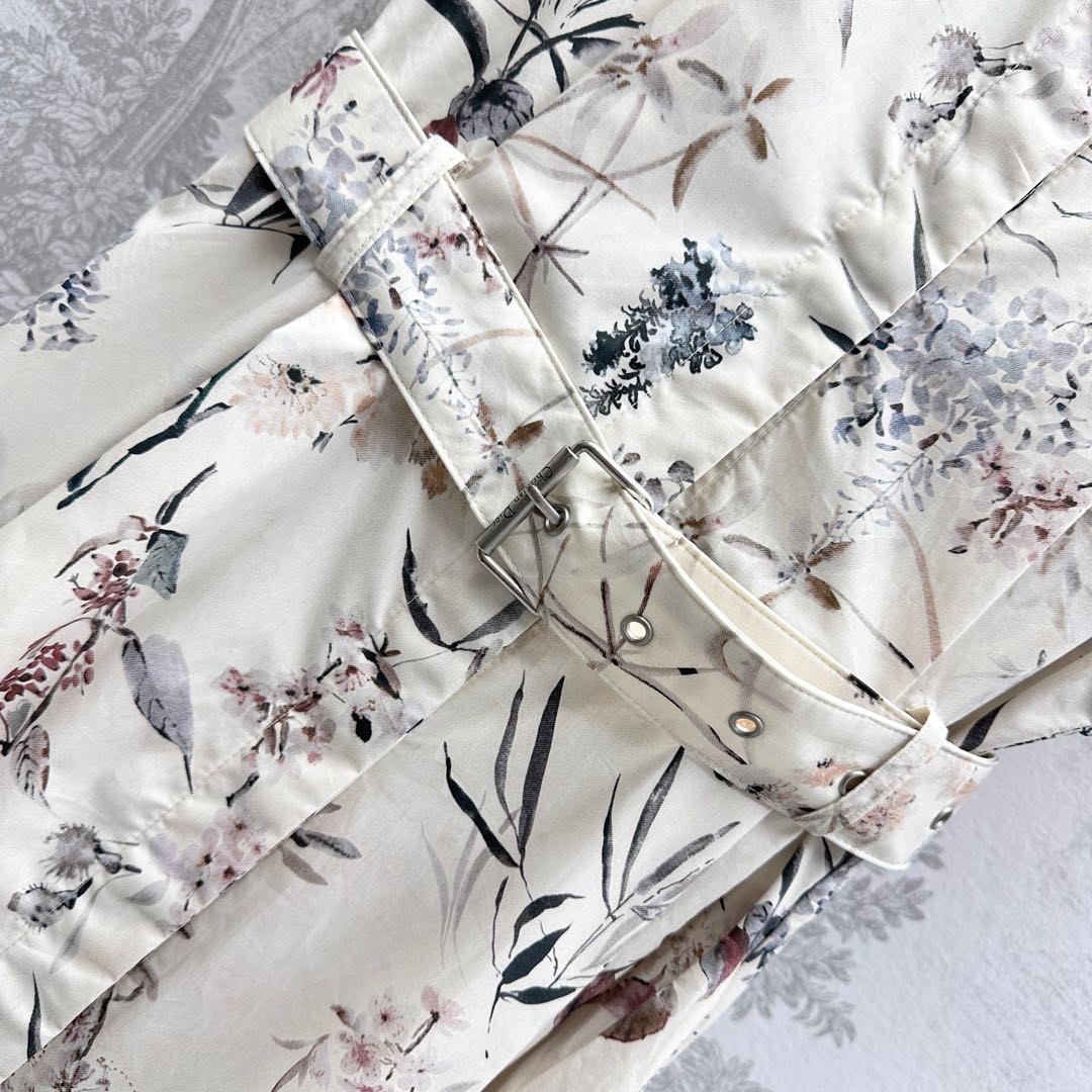 2025 New Arrivals Printed Belt Dress
