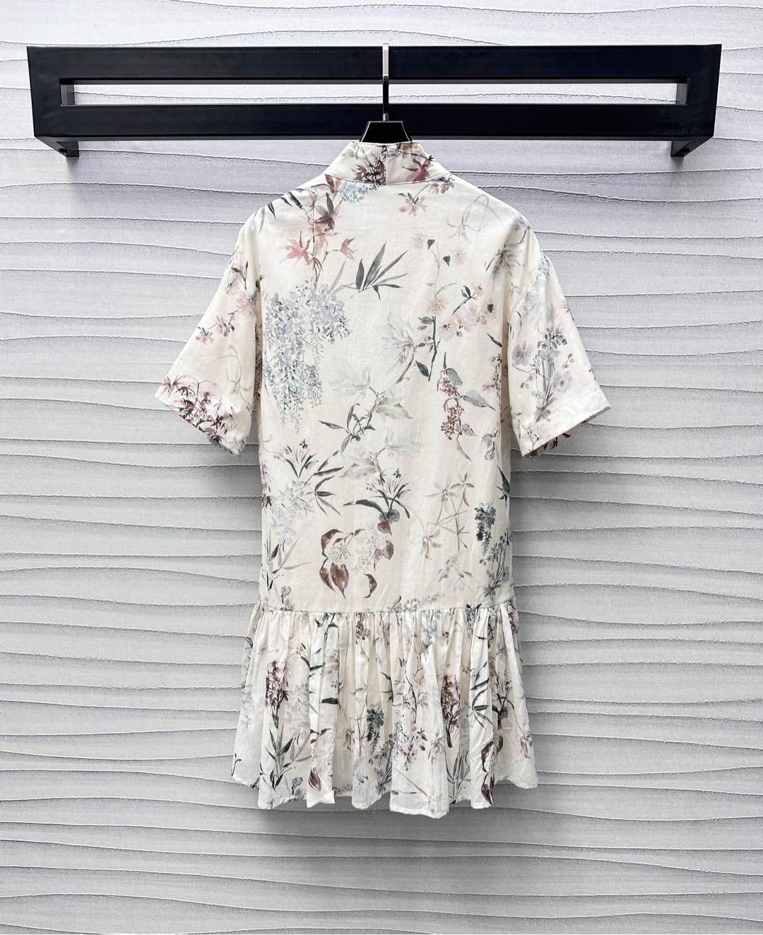 2025 New Printed Short Sleeve Dress