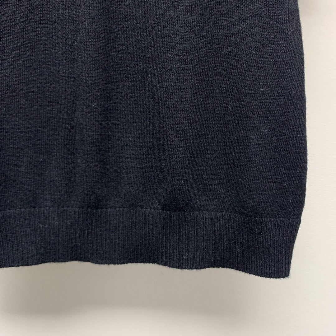 25 Round neck perspective knitted short sleeved shirt