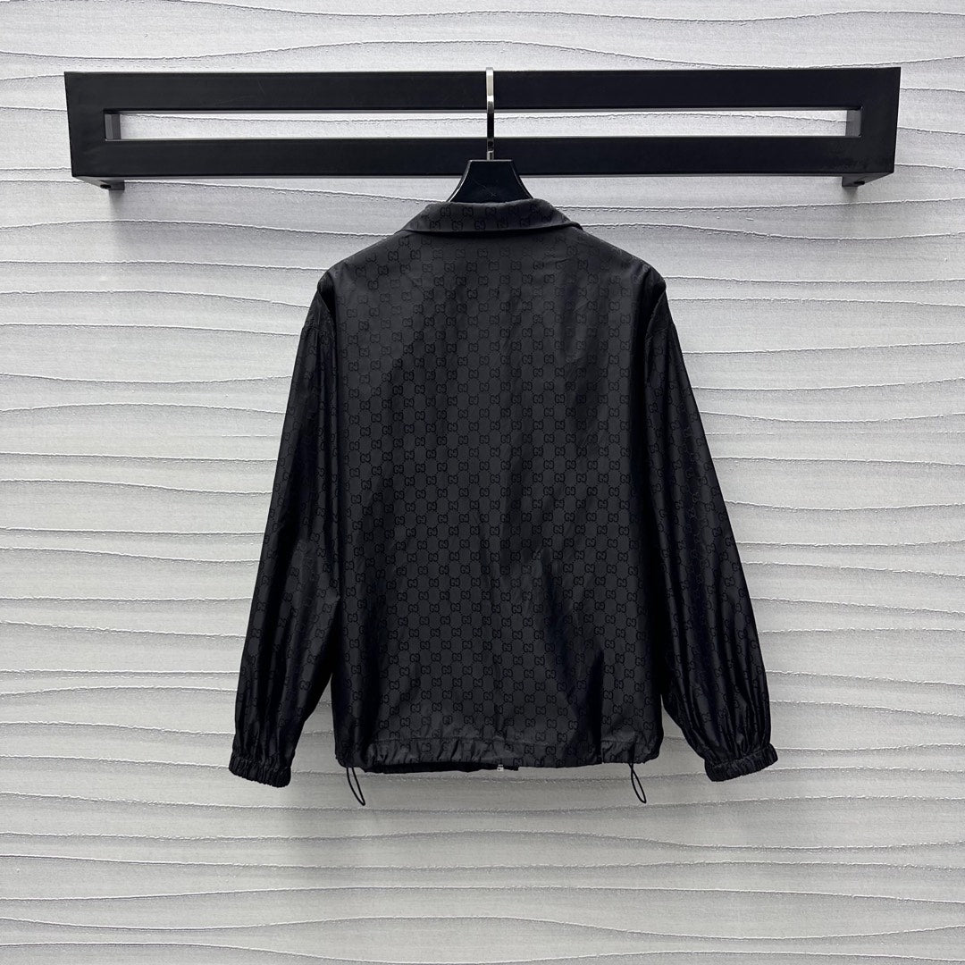 2025 New Arrivals Jacquard Sun Protection Jacket Shorts Set