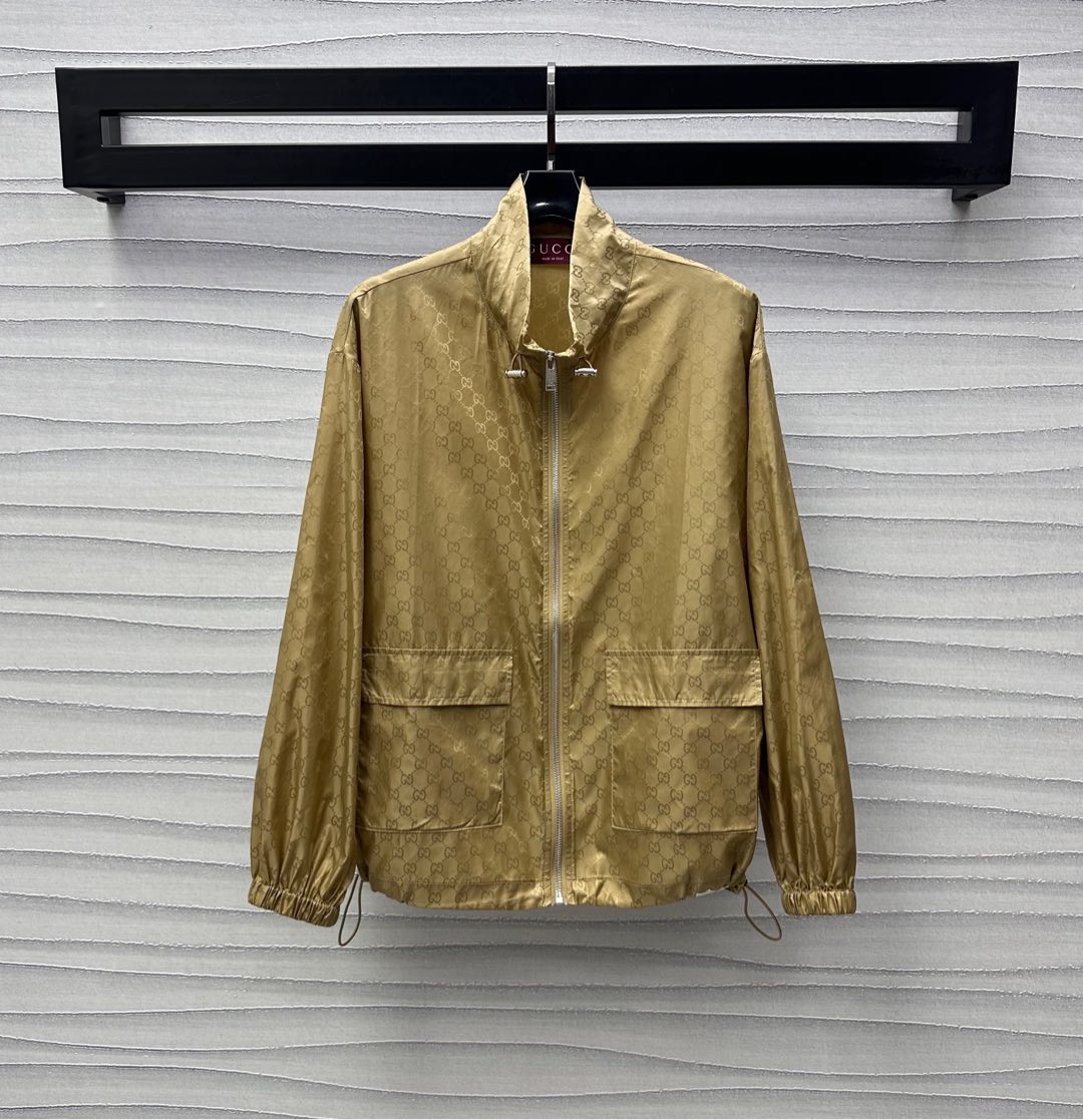 2025 New Arrivals Jacquard Sun Protection Jacket Shorts Set