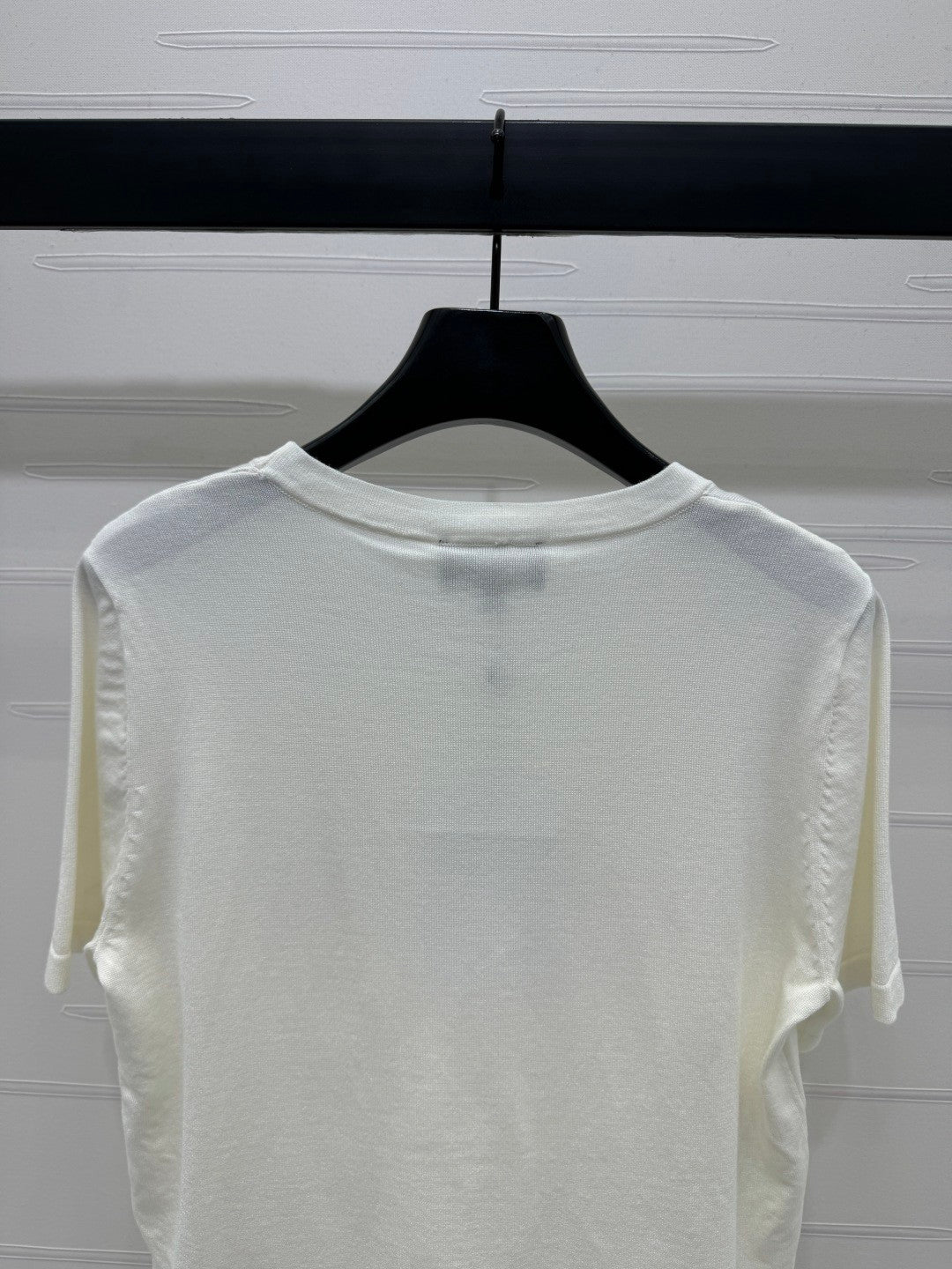 25 Double logo knitted short sleeved shirt