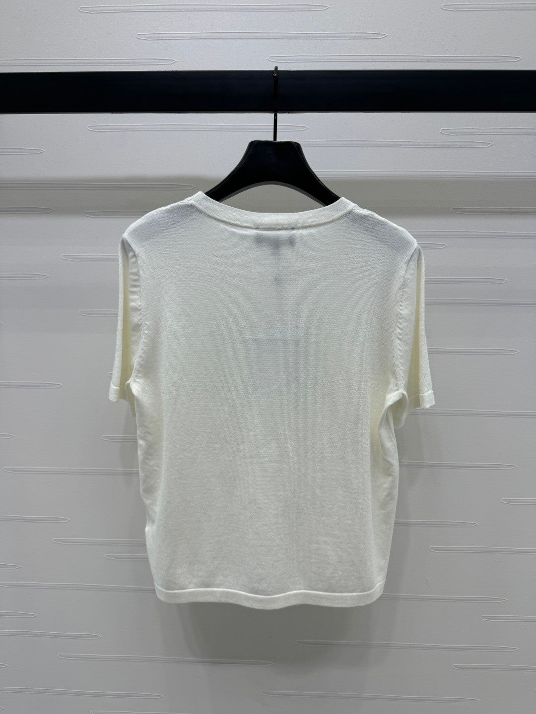 25 Double logo knitted short sleeved shirt