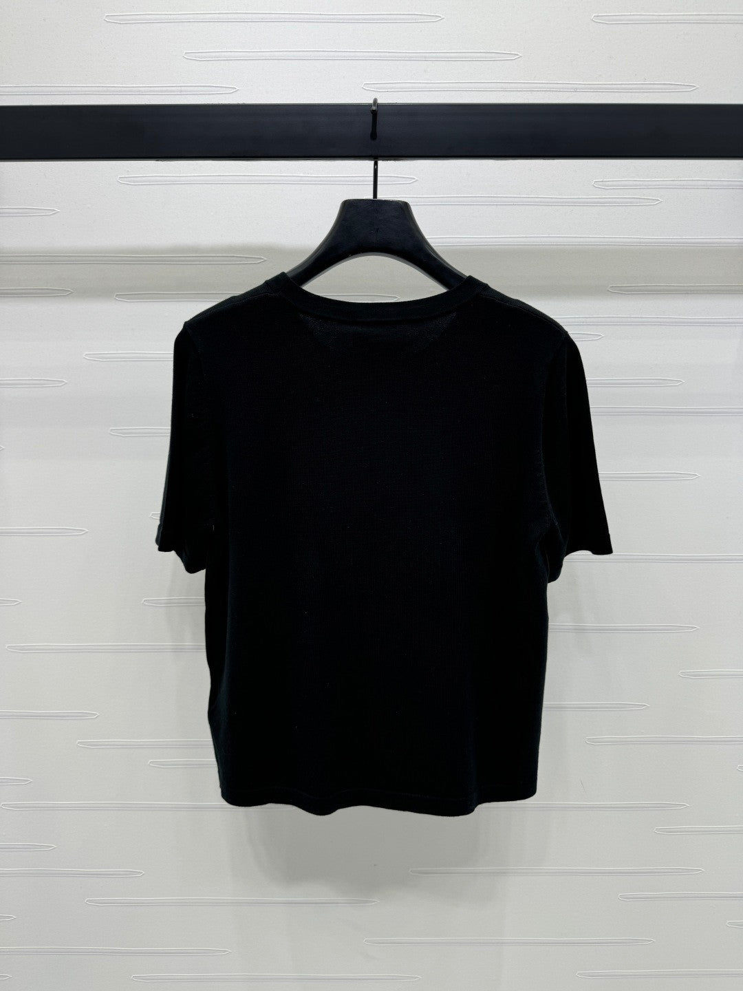25 Double logo knitted short sleeved shirt