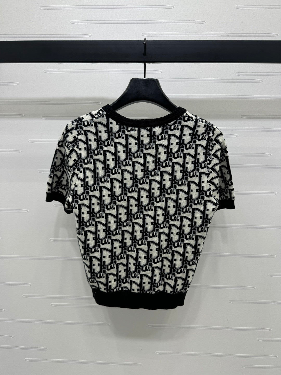 25 Jacquard Knitted Short Sleeve