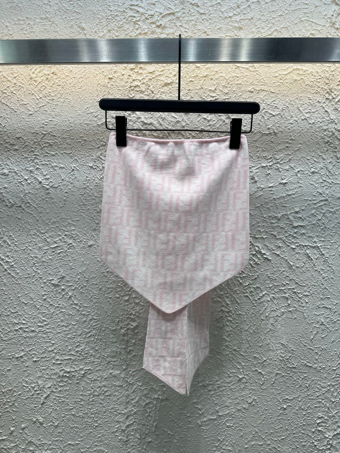 25 Summer new double F jacquard front and back two-way tube top