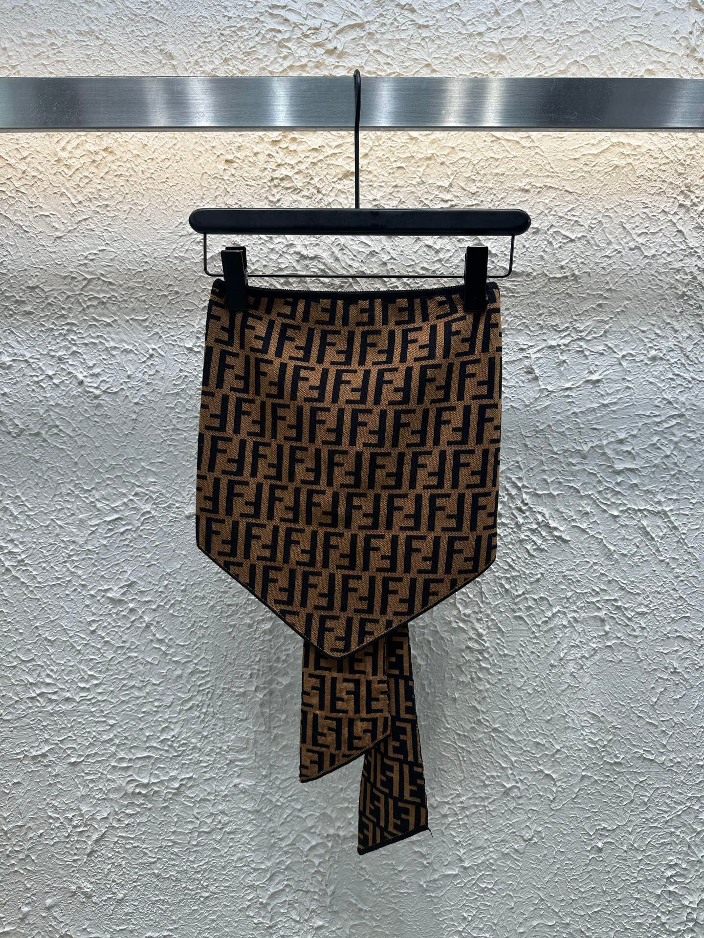 25 Summer new double F jacquard front and back two-way tube top