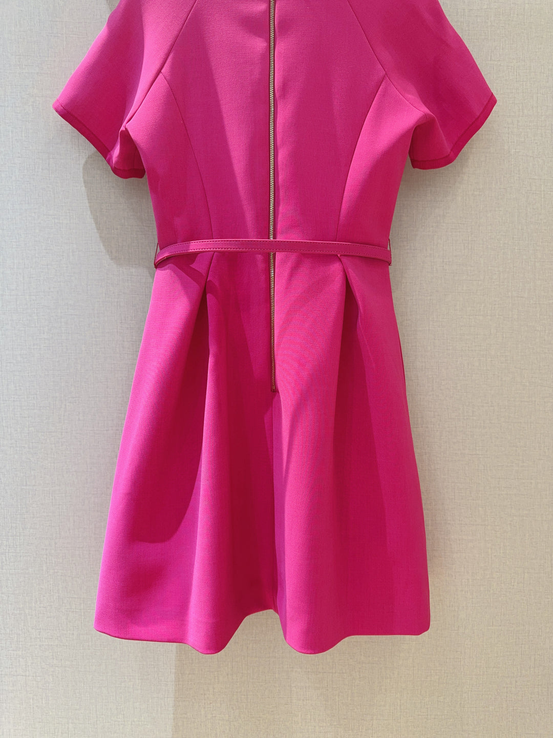 2025 new three-dimensional round neck raglan sleeve dress