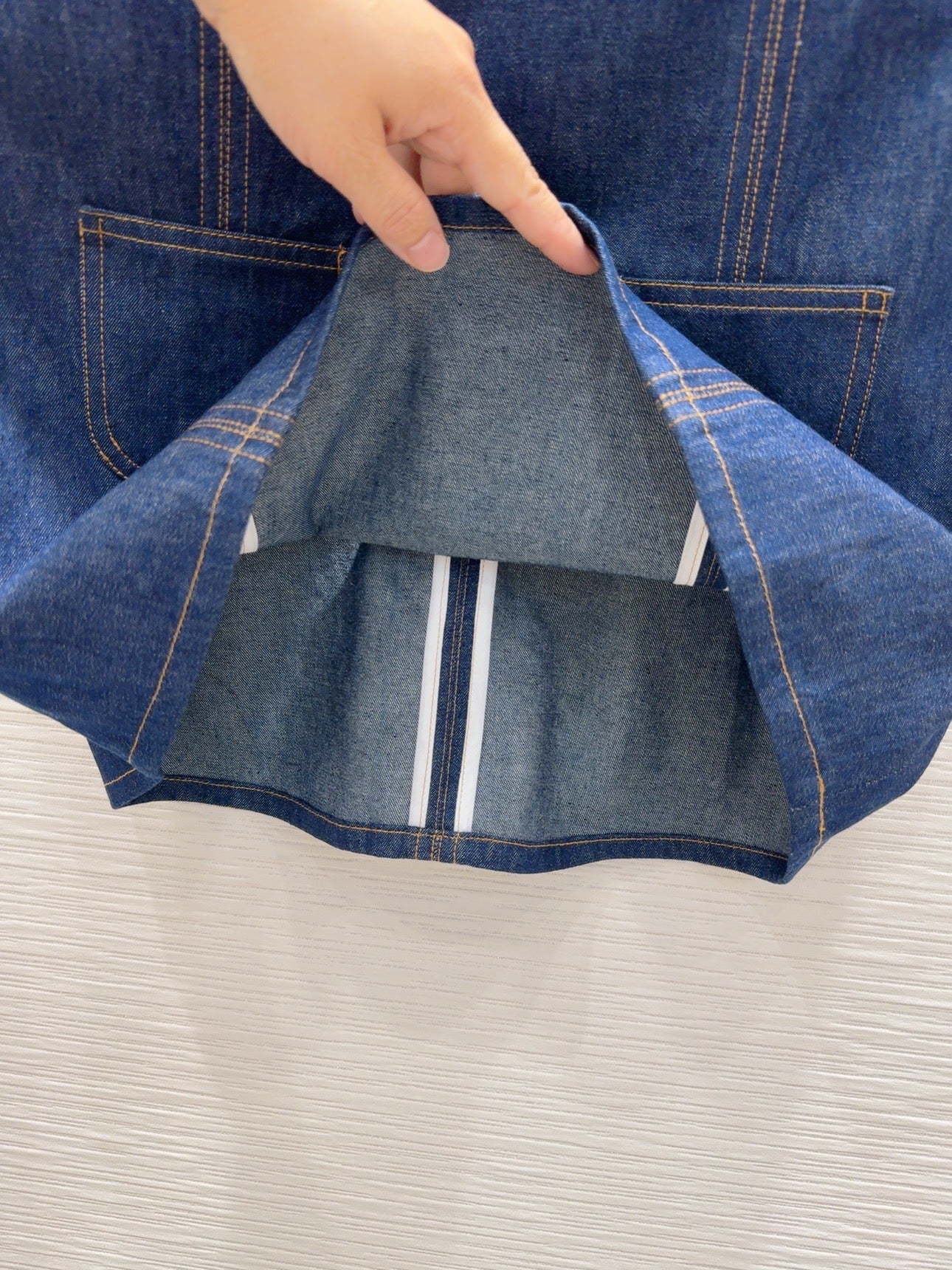25SS New Style Denim Suspender Dress