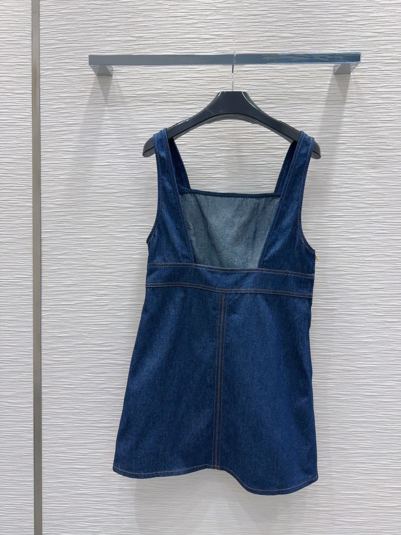 25SS New Style Denim Suspender Dress