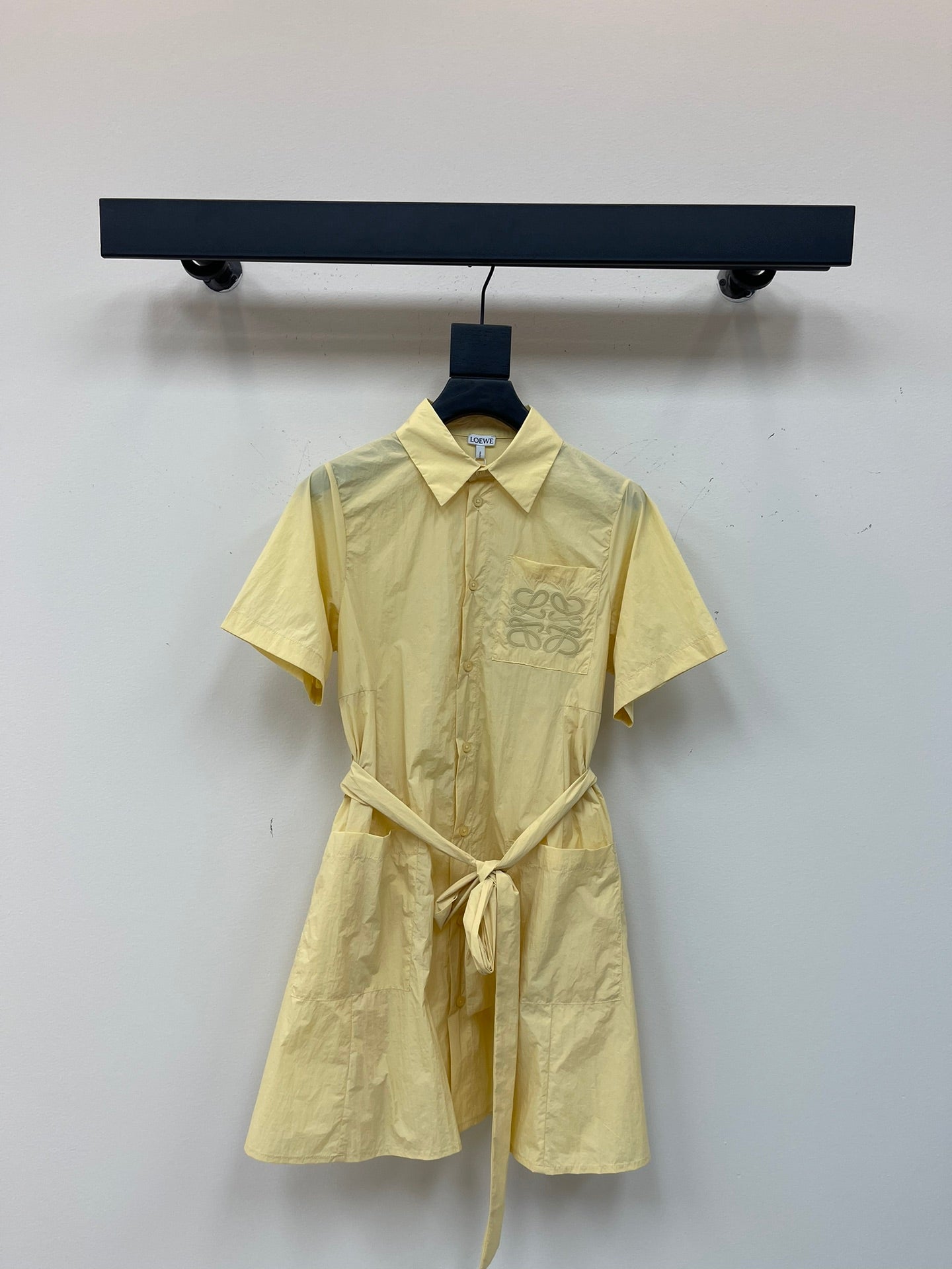 25 Spring and Summer New Loose Artistic Belt Dress