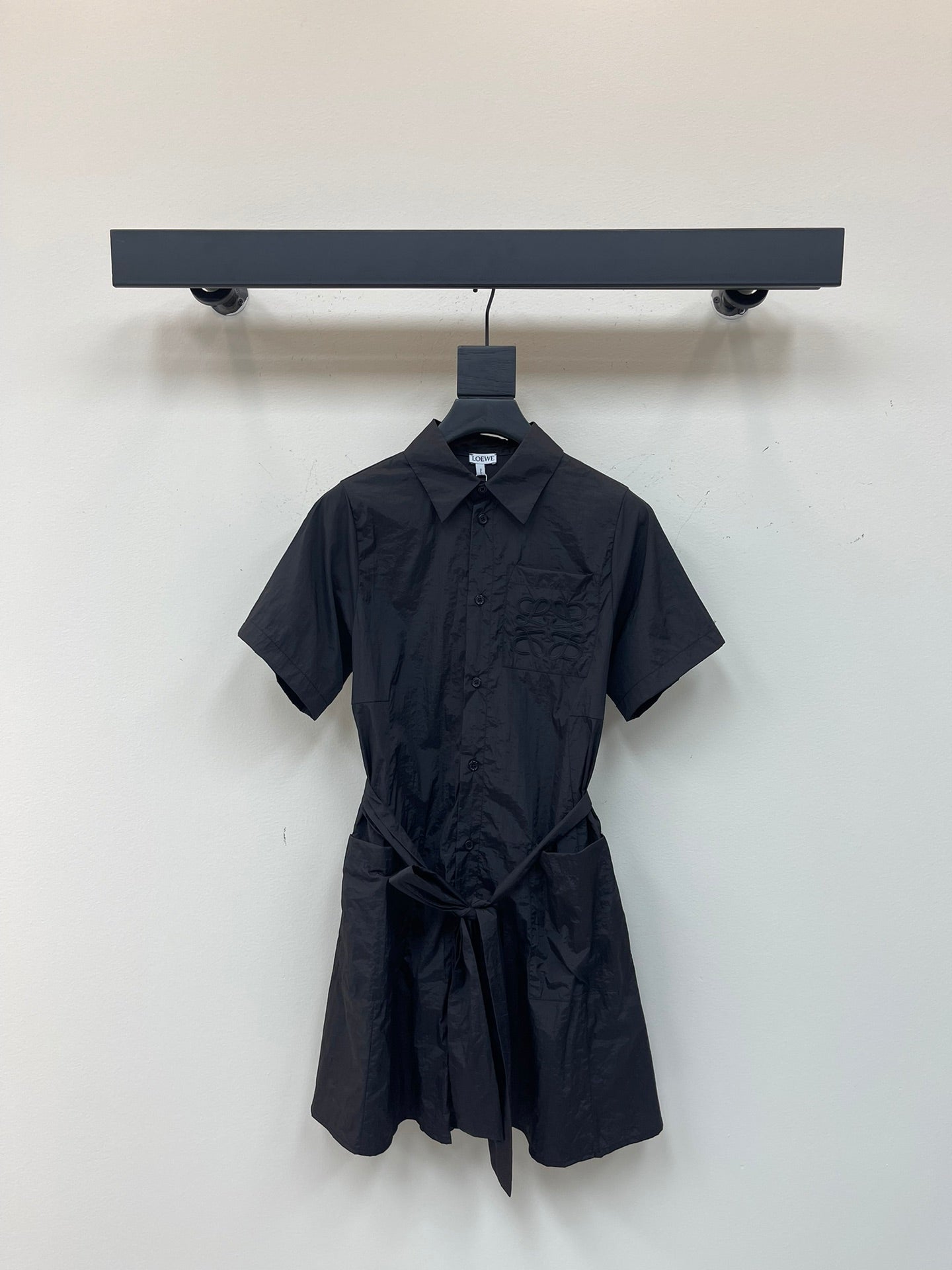 25 Spring and Summer New Loose Artistic Belt Dress