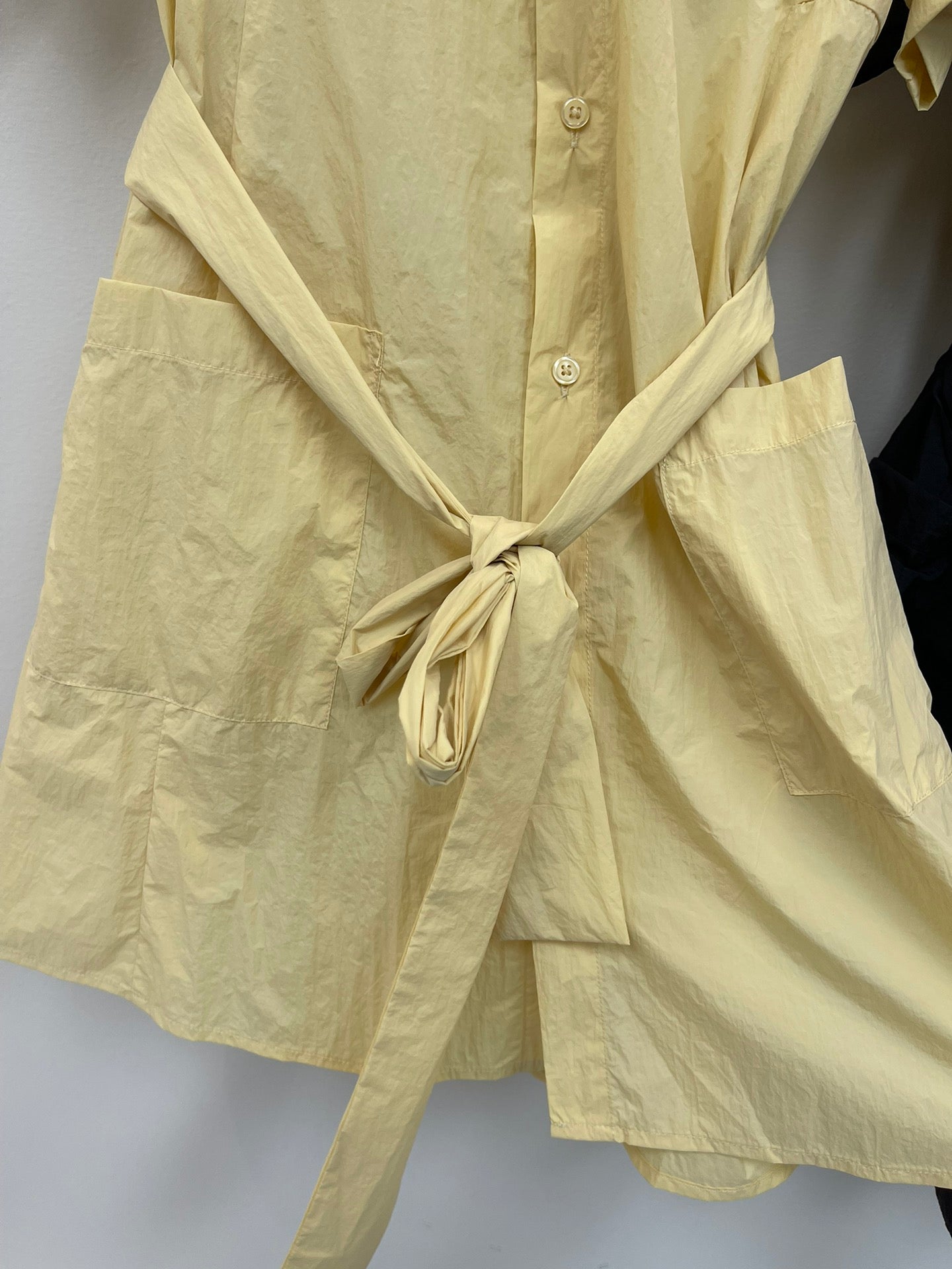 25 Spring and Summer New Loose Artistic Belt Dress