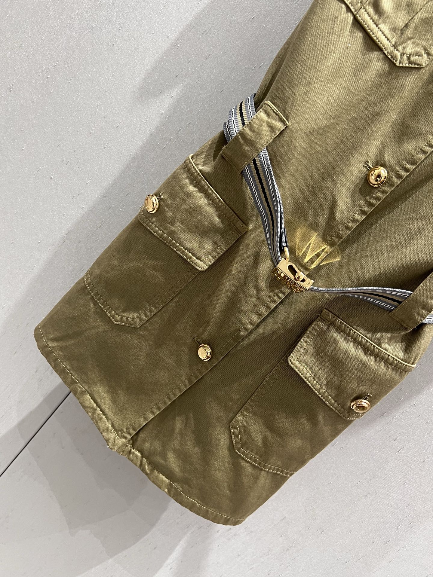 25Ss Spring and Summer New Intellectual Molecule Lapel Workwear Vest Dress