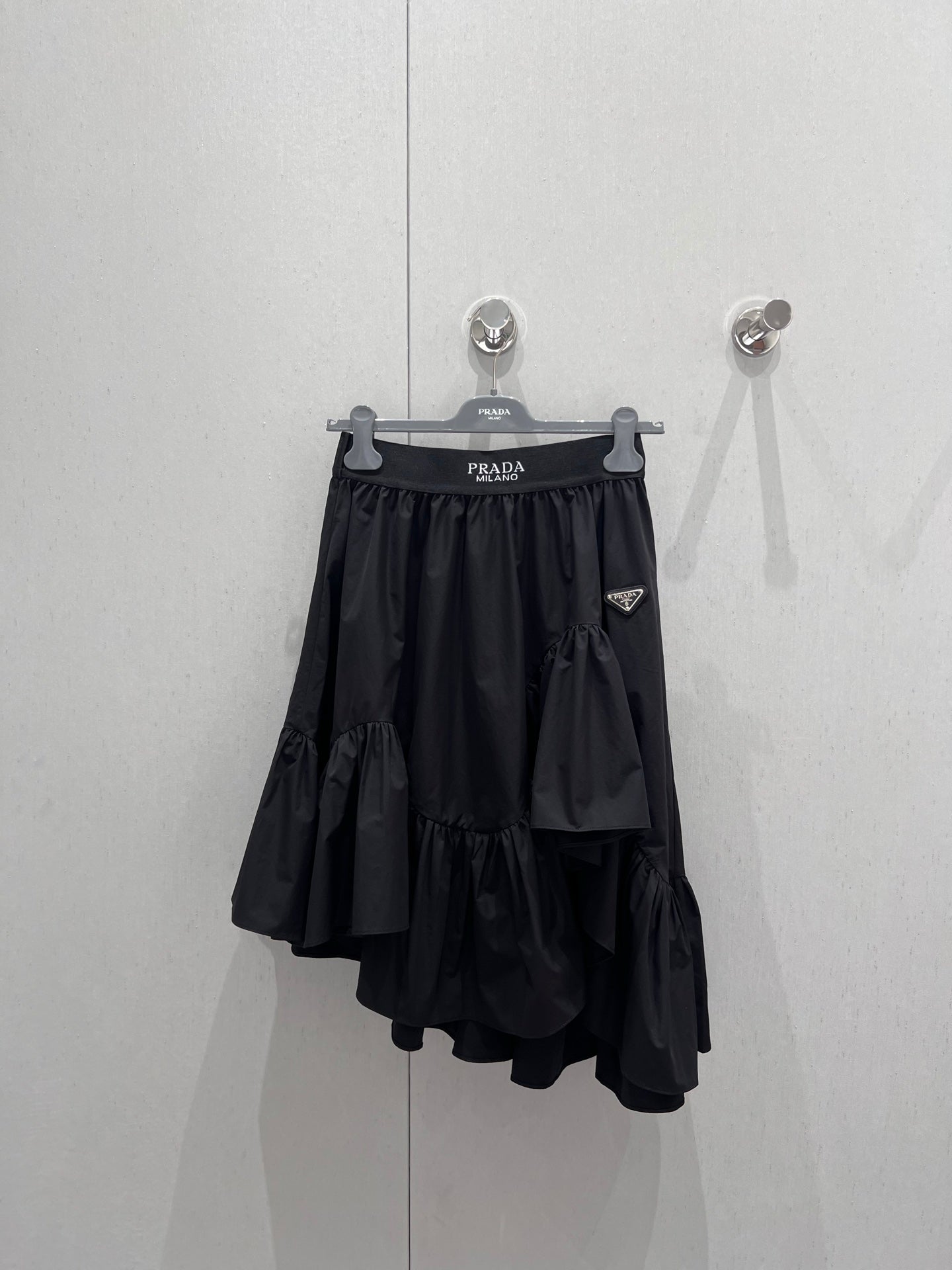 25ss spring and summer new irregular ruffle skirt