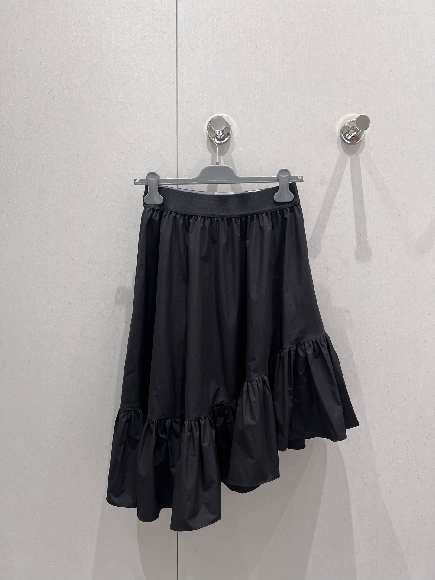 25ss spring and summer new irregular ruffle skirt