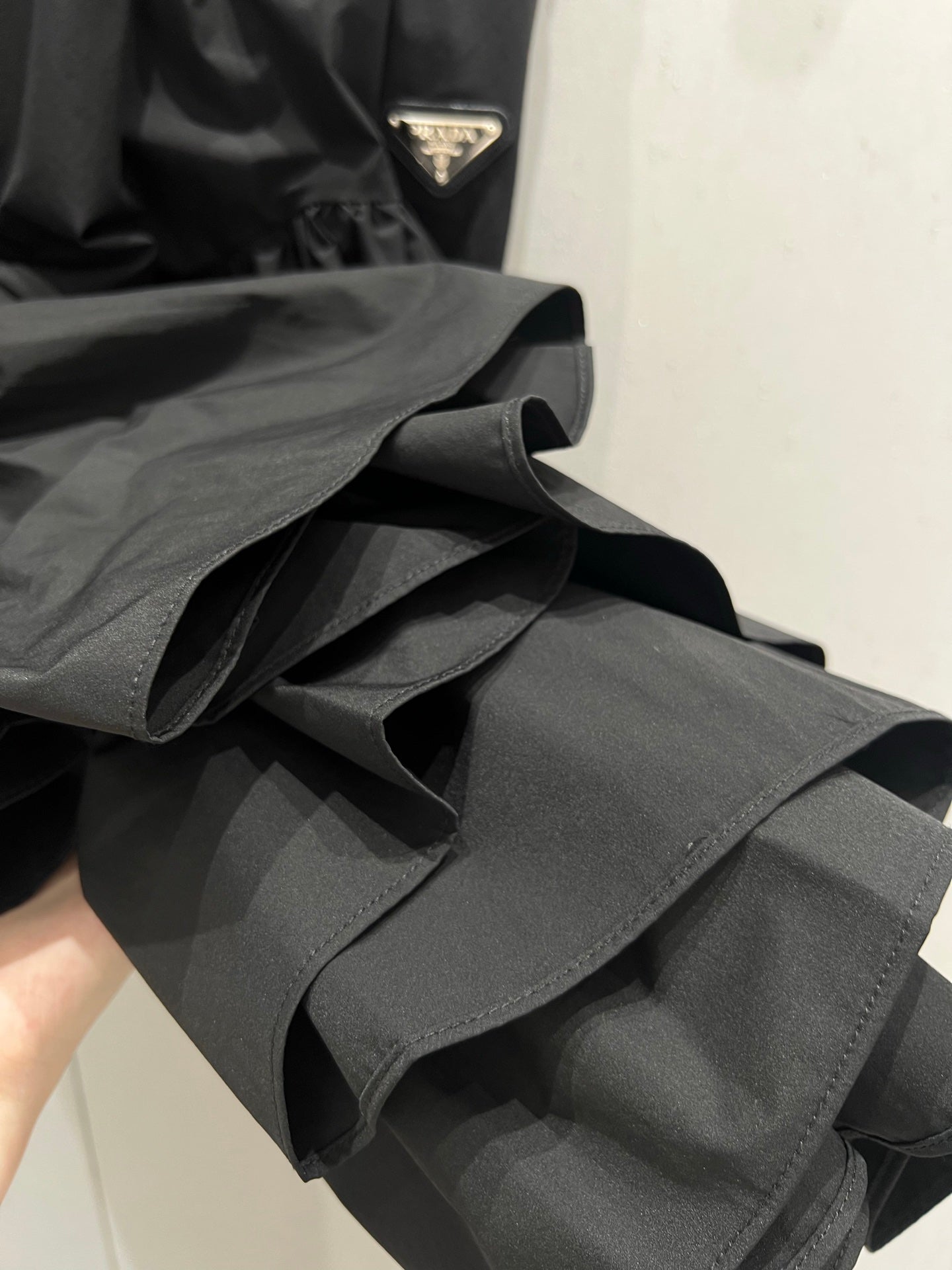 25ss spring and summer new irregular ruffle skirt