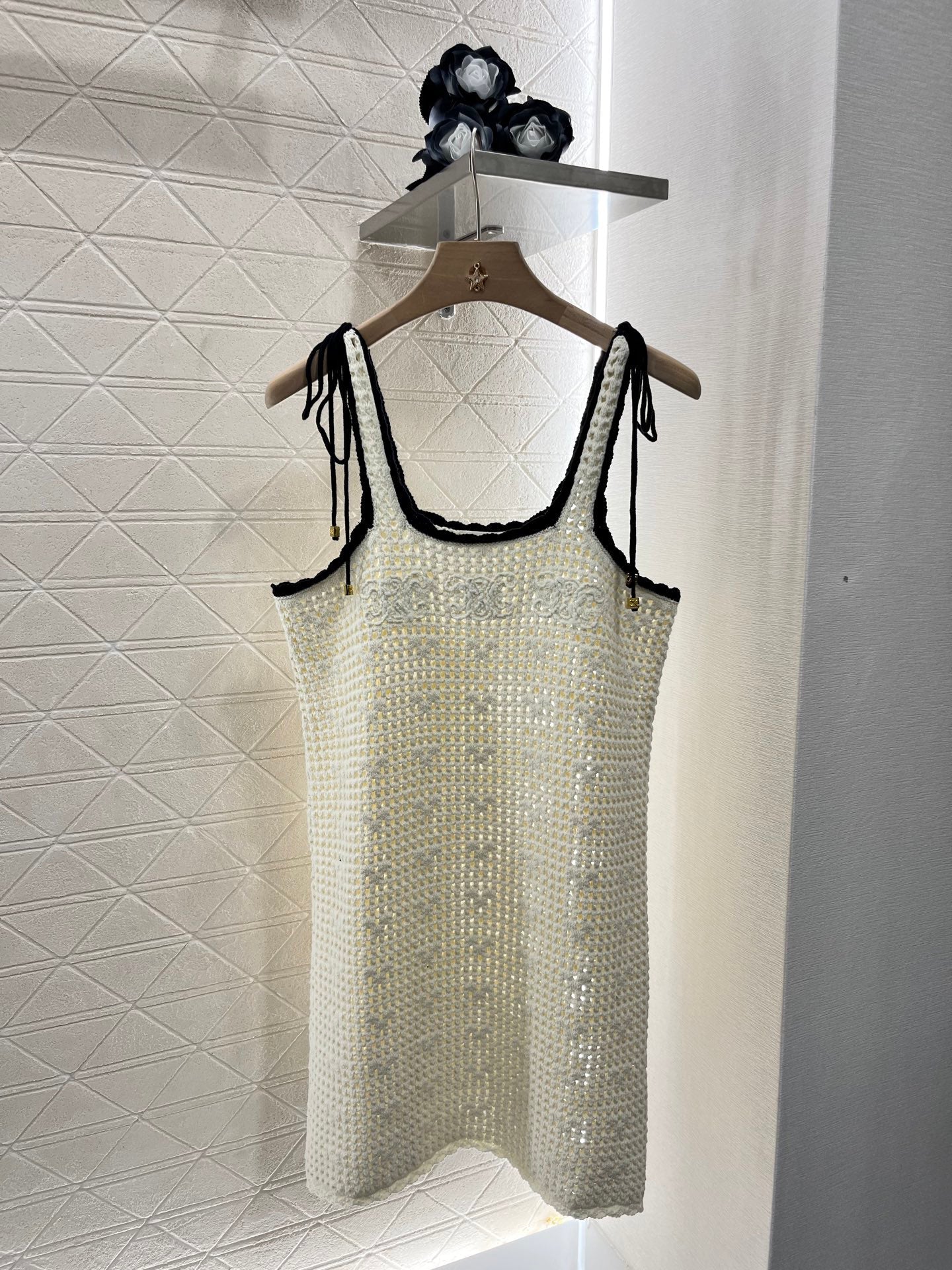 2025 Spring and Summer New Arrival Knitted Camisole Dress