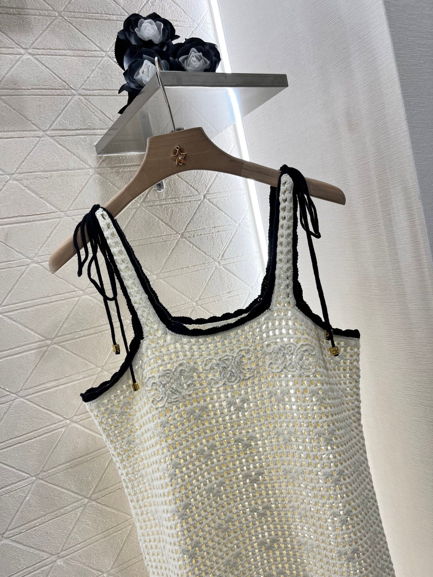 2025 Spring and Summer New Arrival Knitted Camisole Dress