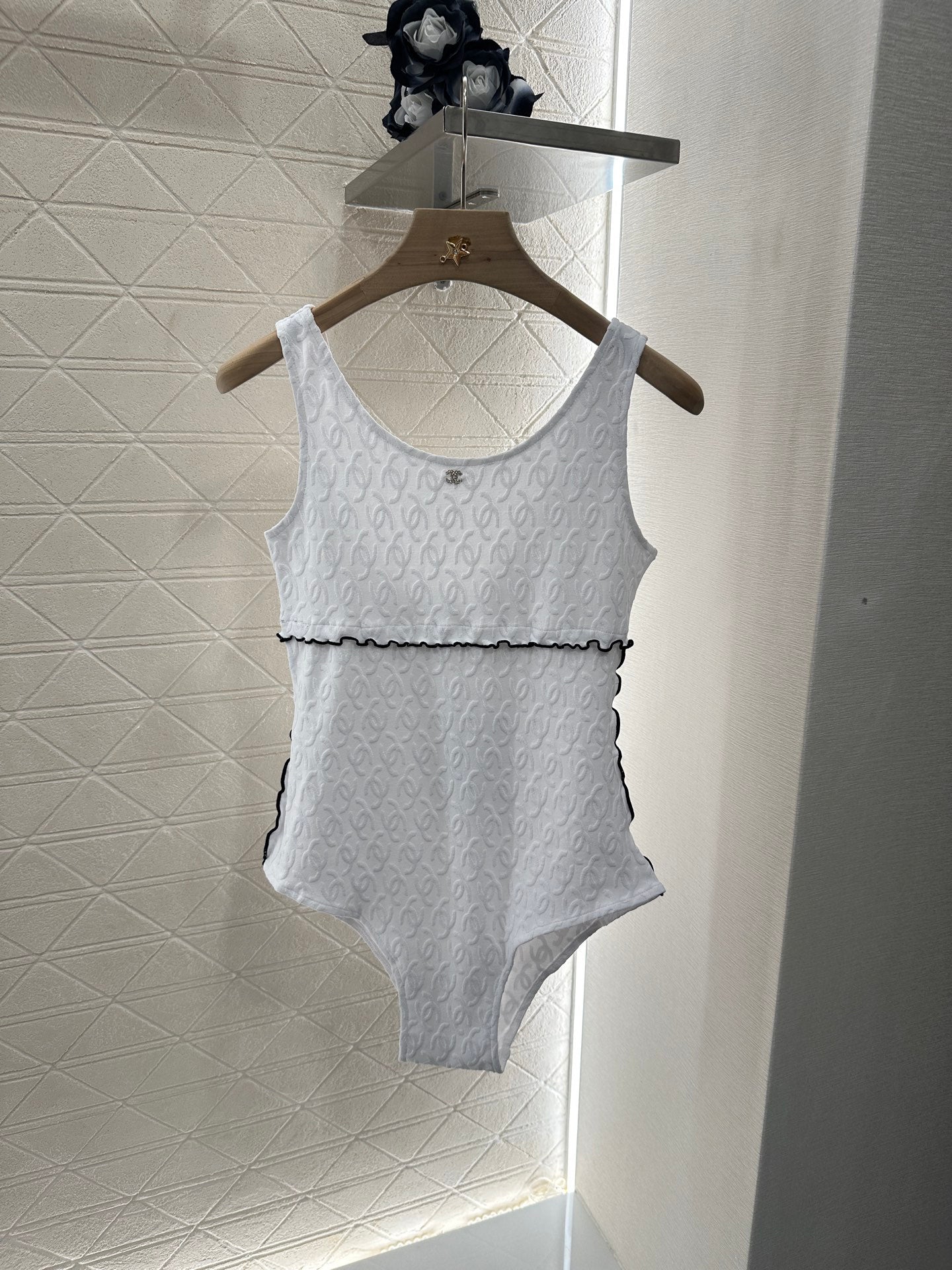 2025 Summer New Three-Dimensional Jacquard Swimsuit
