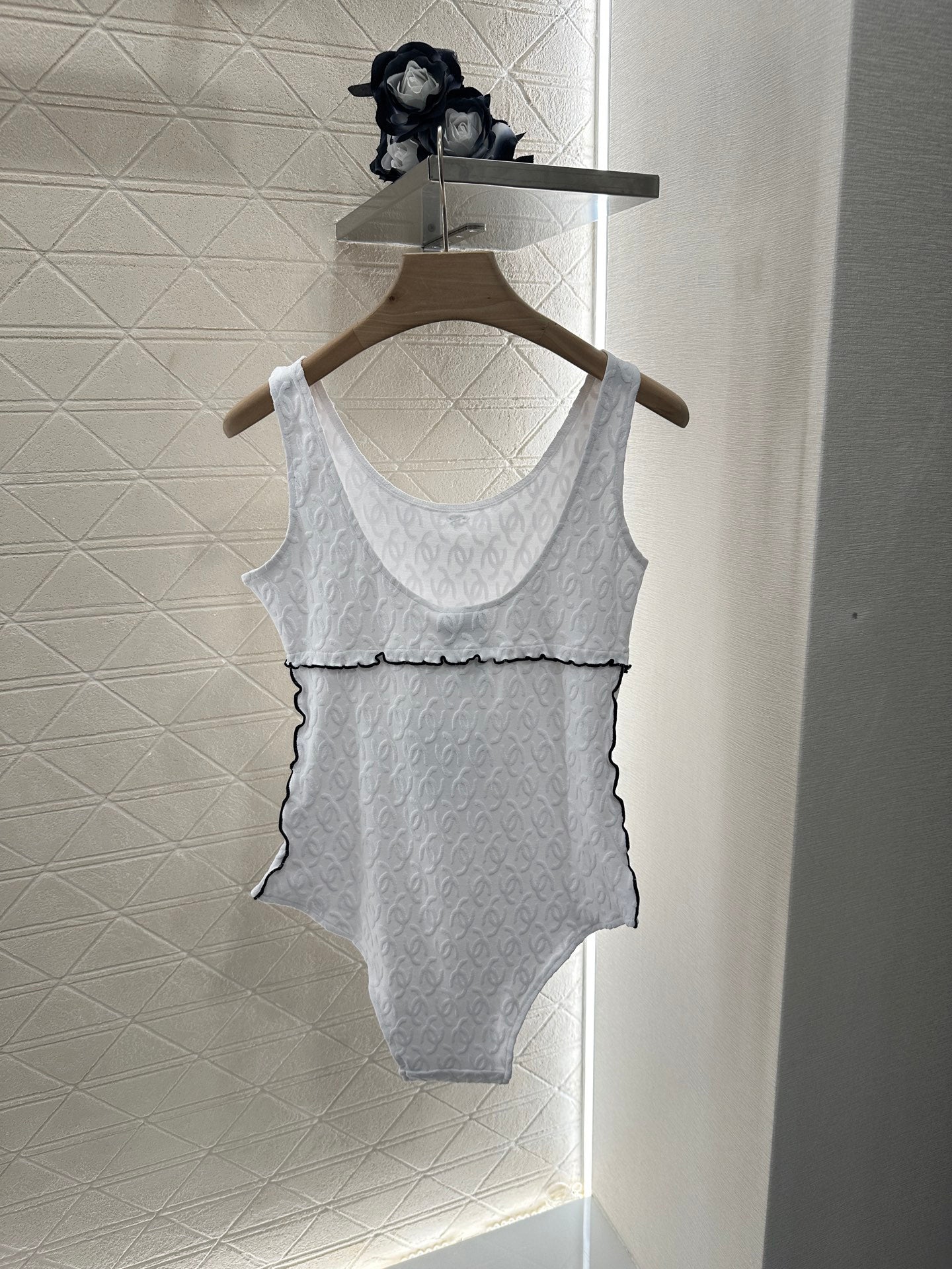 2025 Summer New Three-Dimensional Jacquard Swimsuit