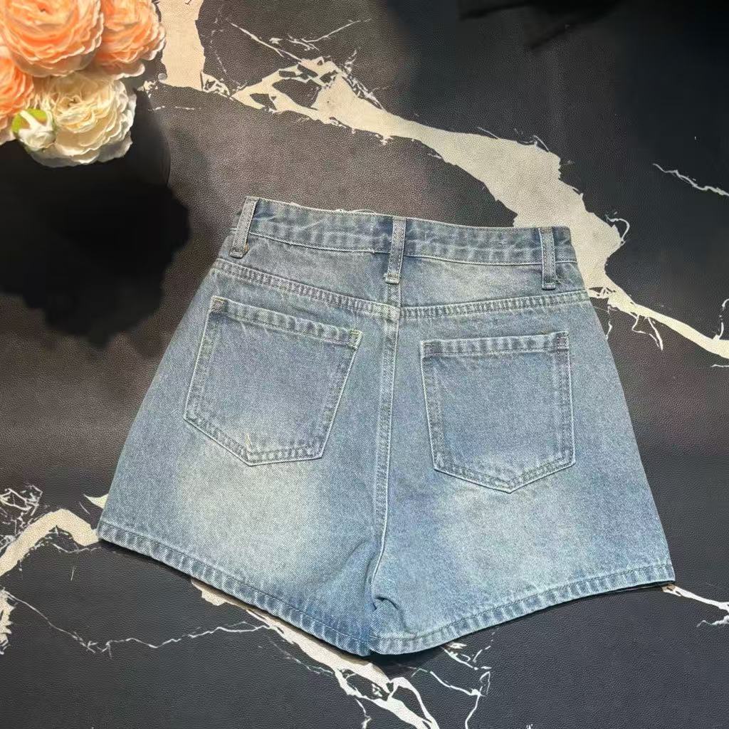 25SS Towel logo shorts
