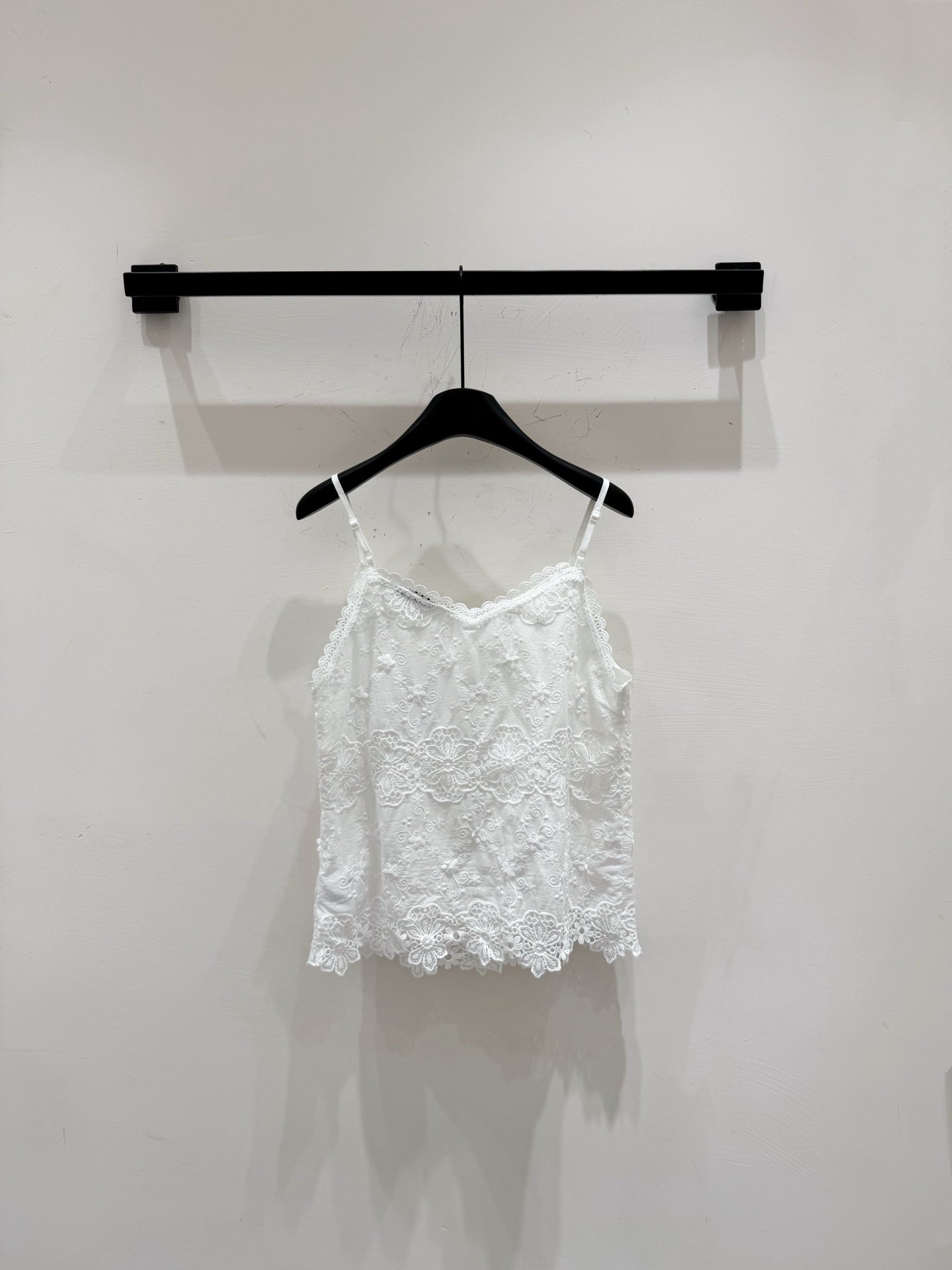 25ss Wave edge geometric embroidery jacquard small sling ➕ Skirt