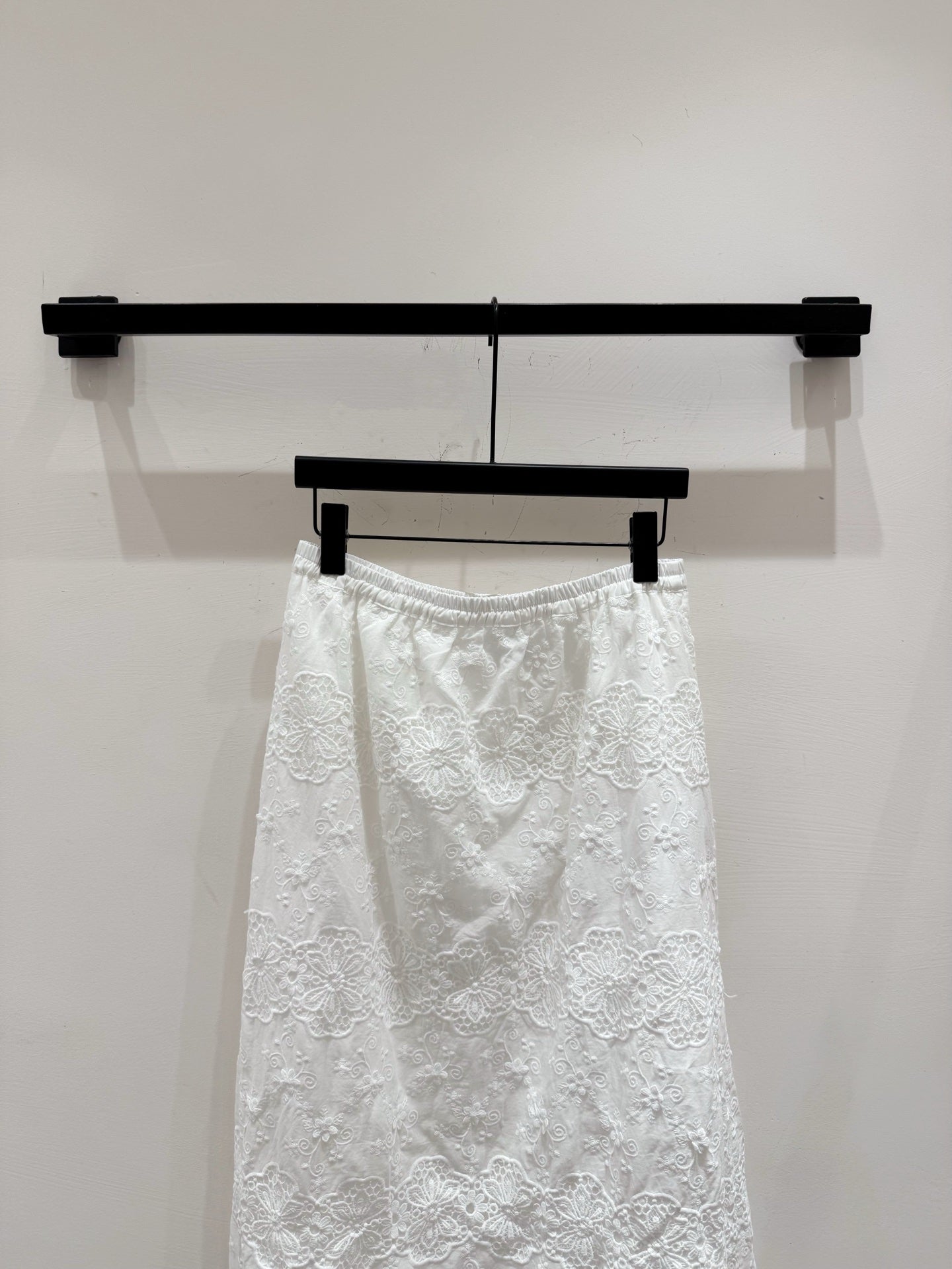 25ss Wave edge geometric embroidery jacquard small sling ➕ Skirt