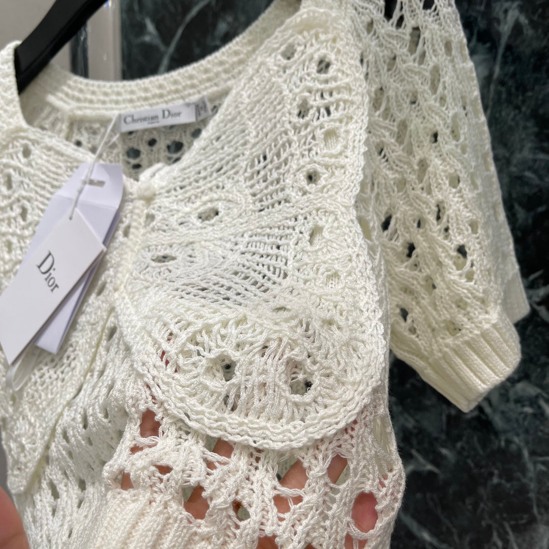 25 Big Butterfly Hand Crochet Short Sleeves