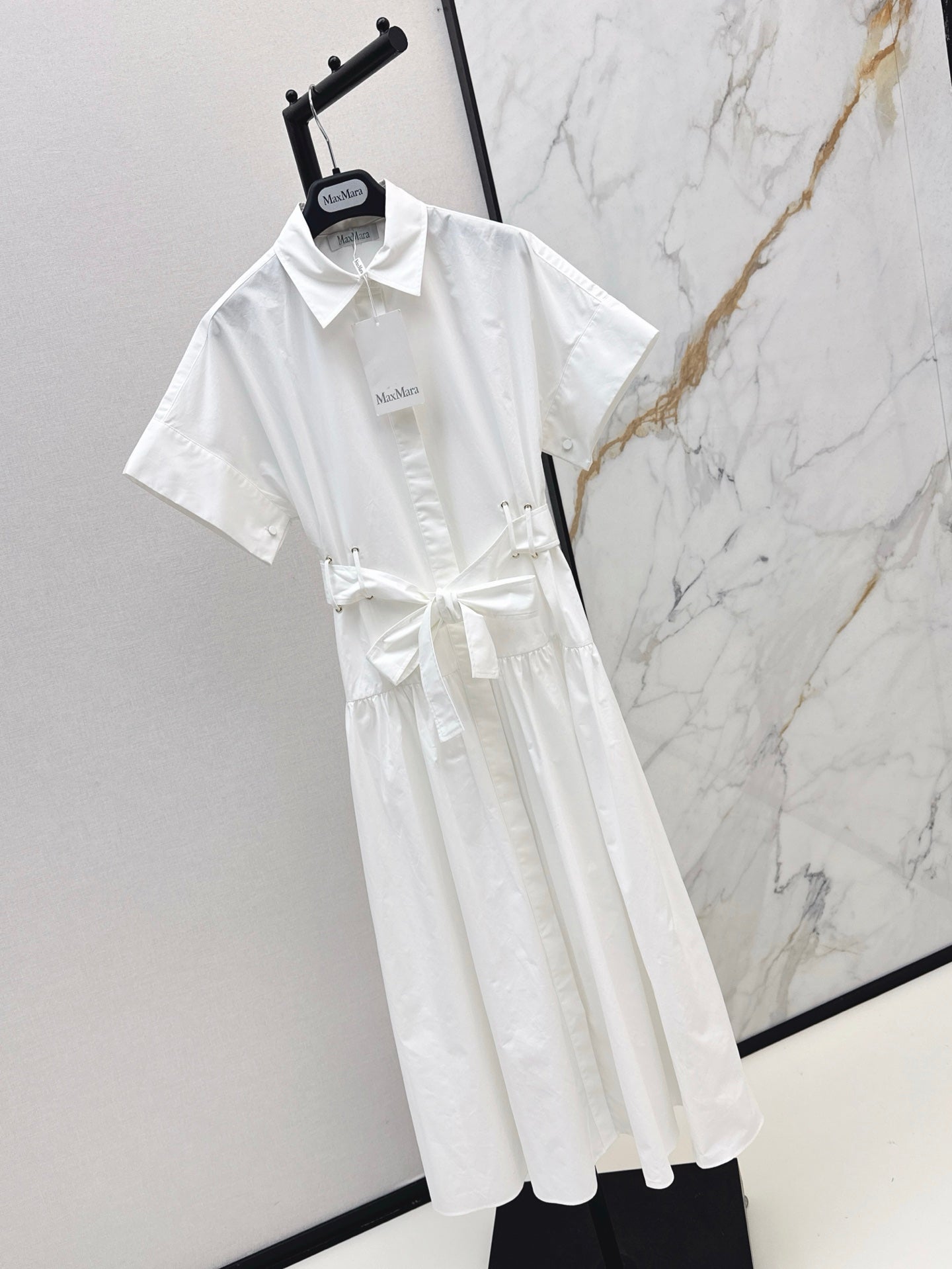 25 The latest long shirt dresses for spring and summer(white Yellow Brown)