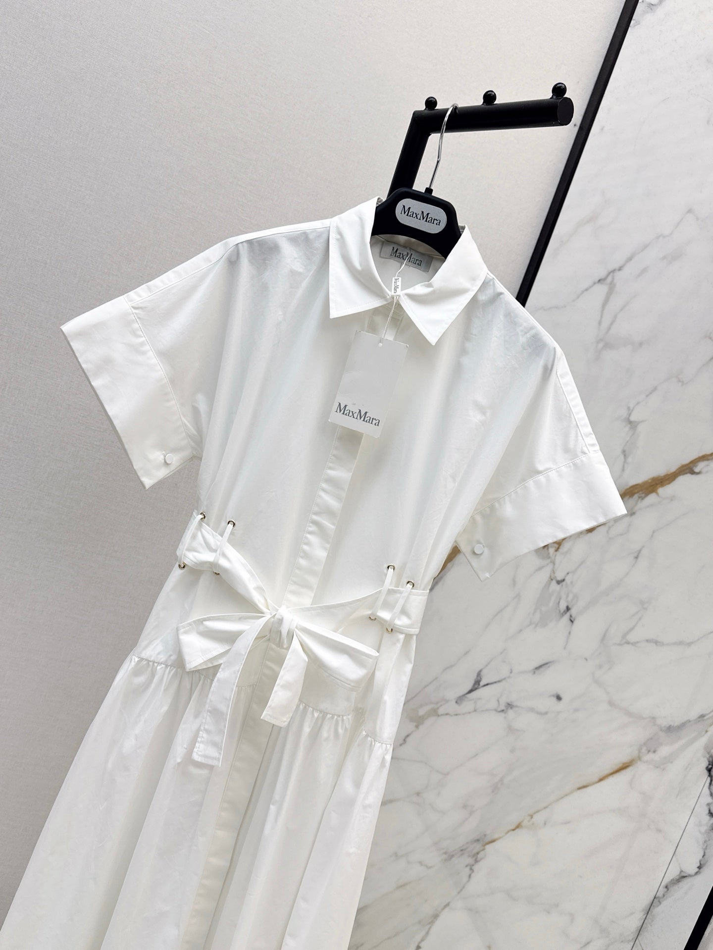 25 The latest long shirt dresses for spring and summer(white Yellow Brown)