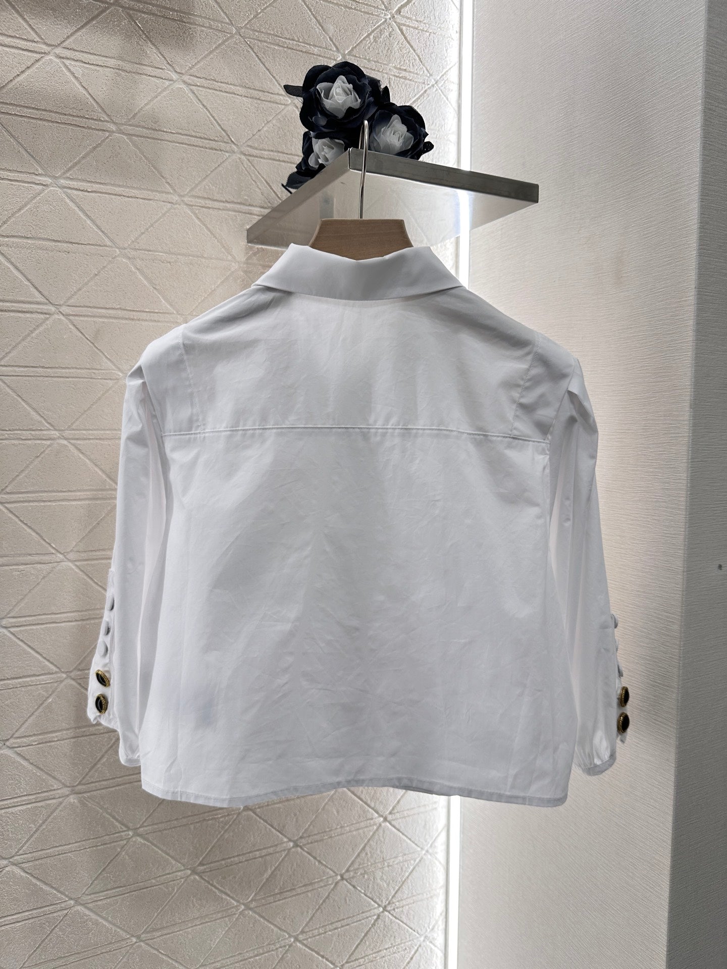 2025 Summer New Arrivals Short Button Top