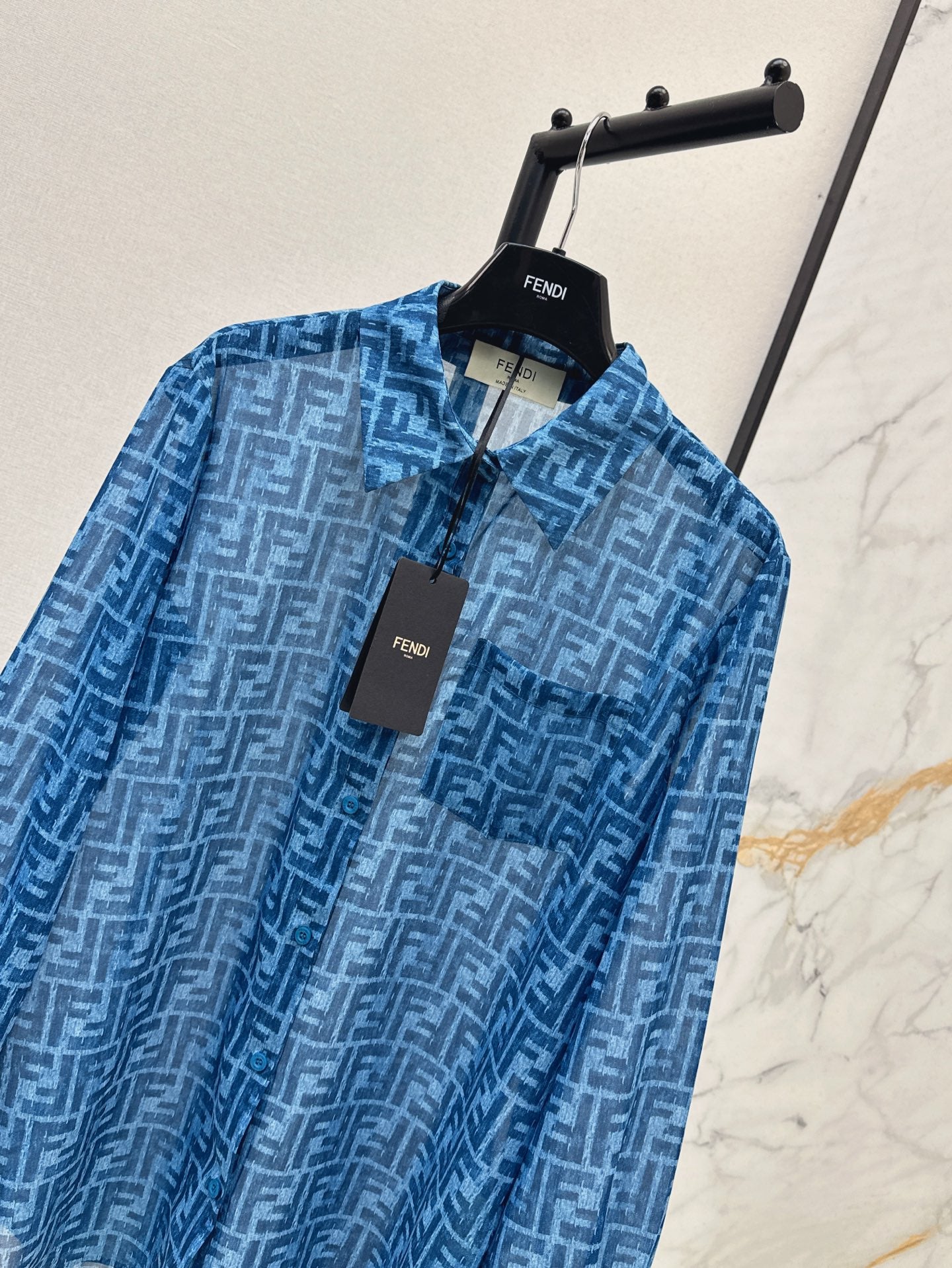 25 The latest classic spring and summer pattern casual suit with loose shirt + straight pants