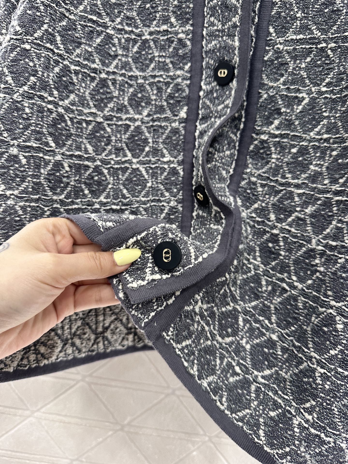 2025 Summer New Raglan Knitted Short Sleeve Cardigan