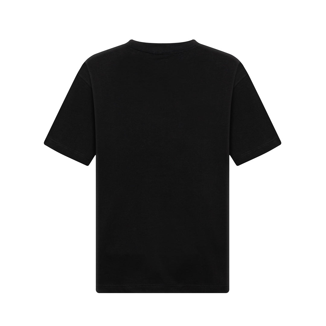 2025 new pure cotton knitted short-sleeved round neck T-shirt