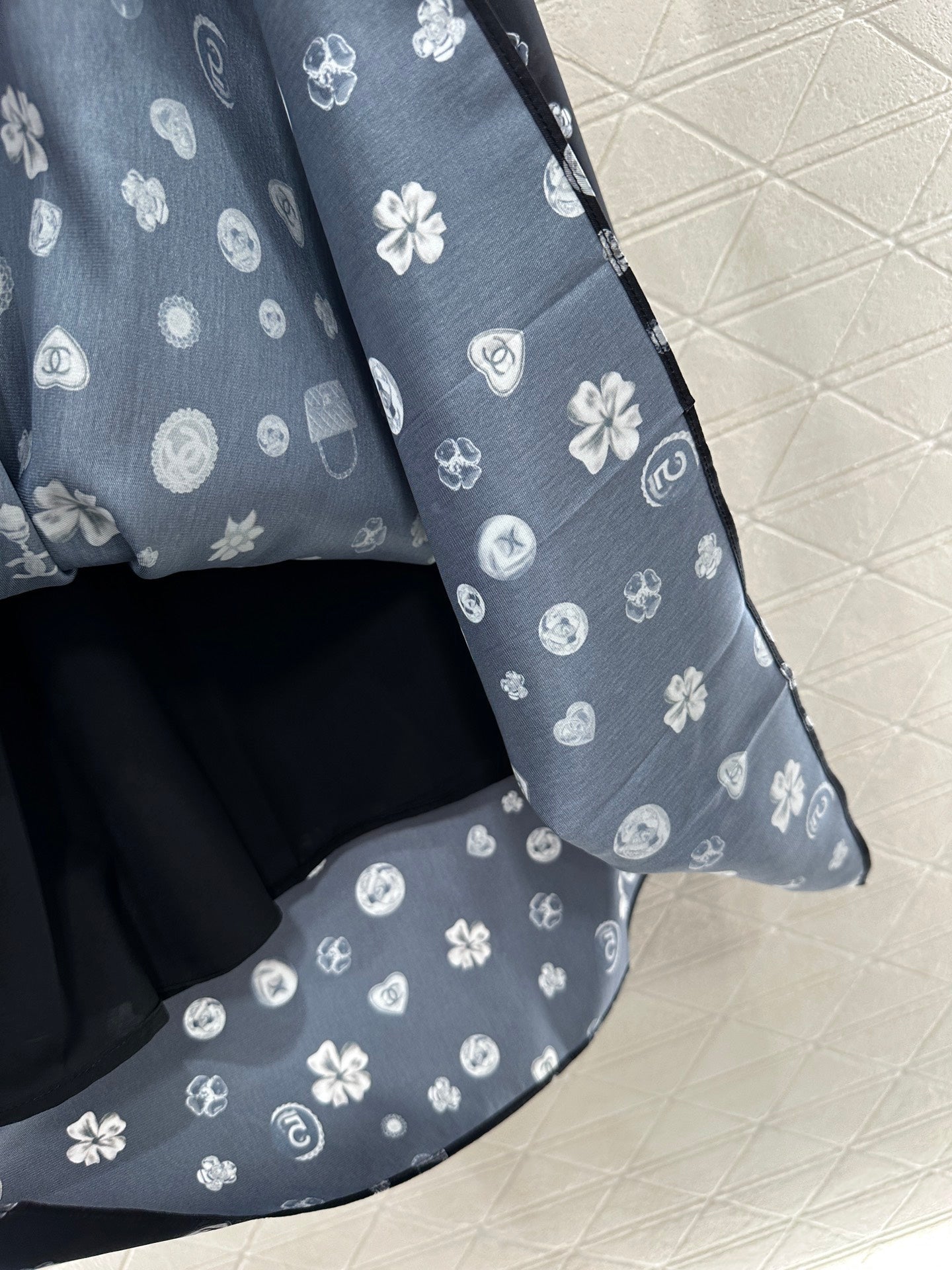 25 new summer printed high waist midi skirt