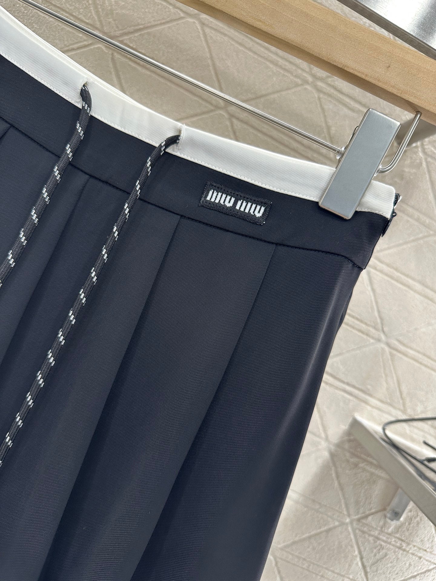 2025 Summer New Drawstring Pleated Short Skirt