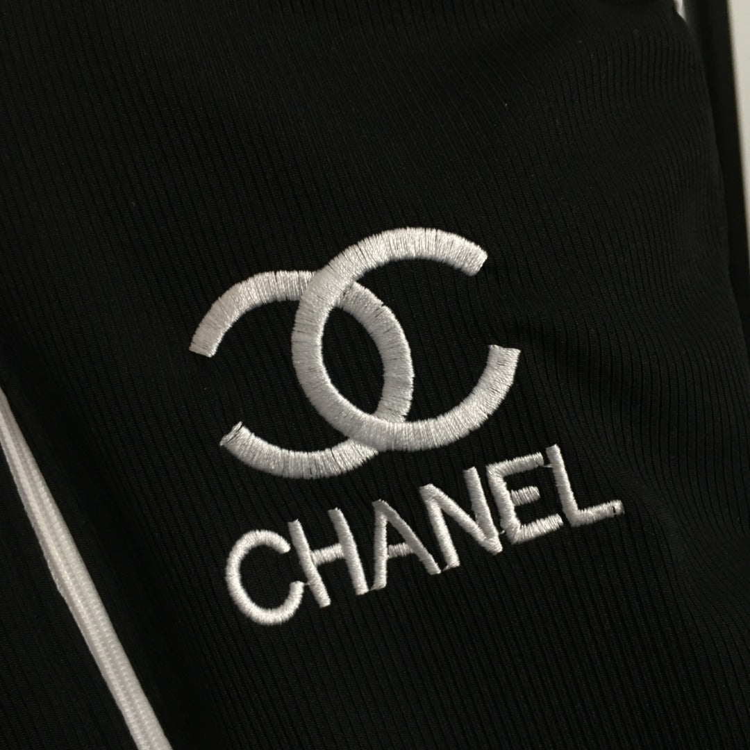 25 new logo embroidered sling one-piece swimsuit