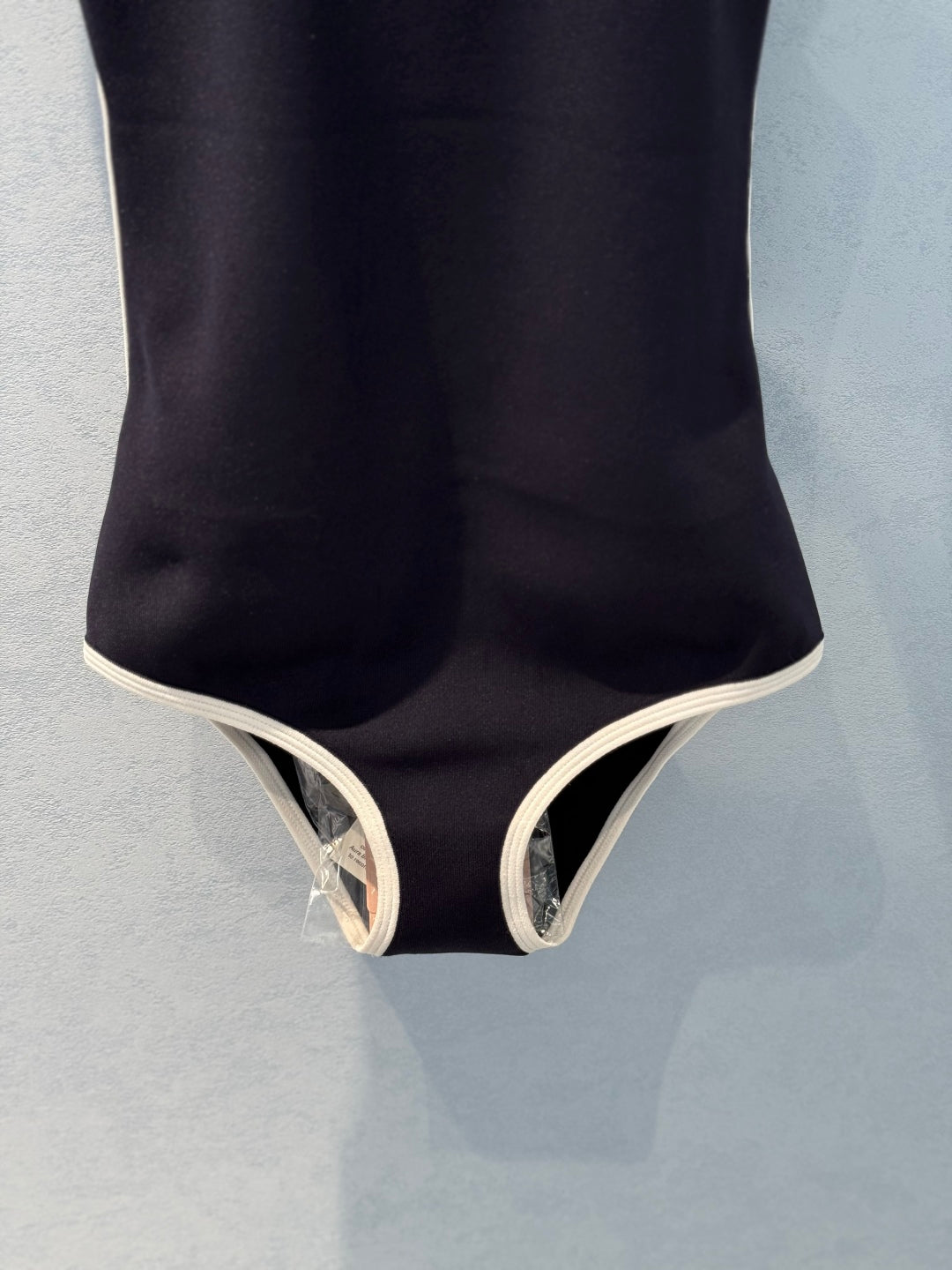 25 new summer contrast color one-piece swimsuit