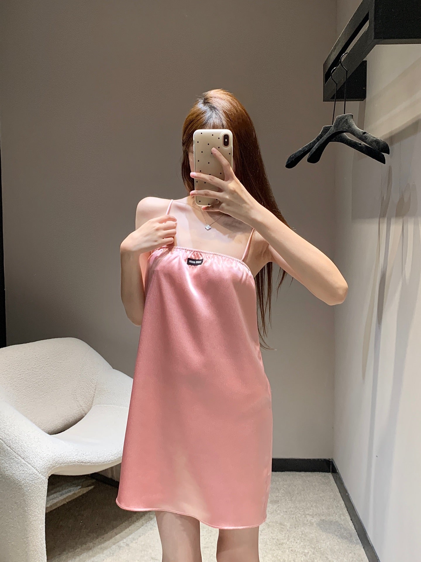 5Ss Spring/Summer New Acetate Sling Dress
