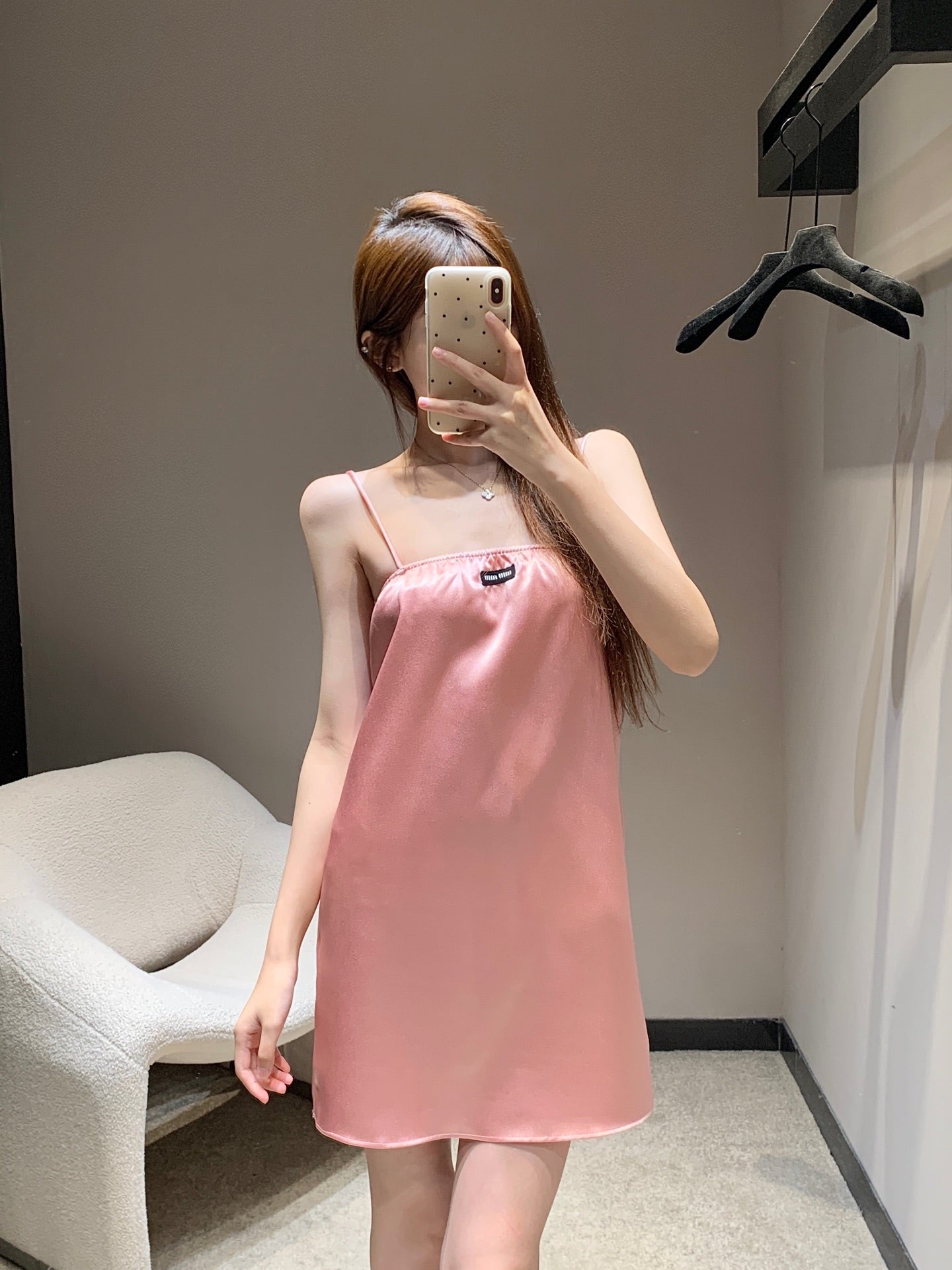 5Ss Spring/Summer New Acetate Sling Dress