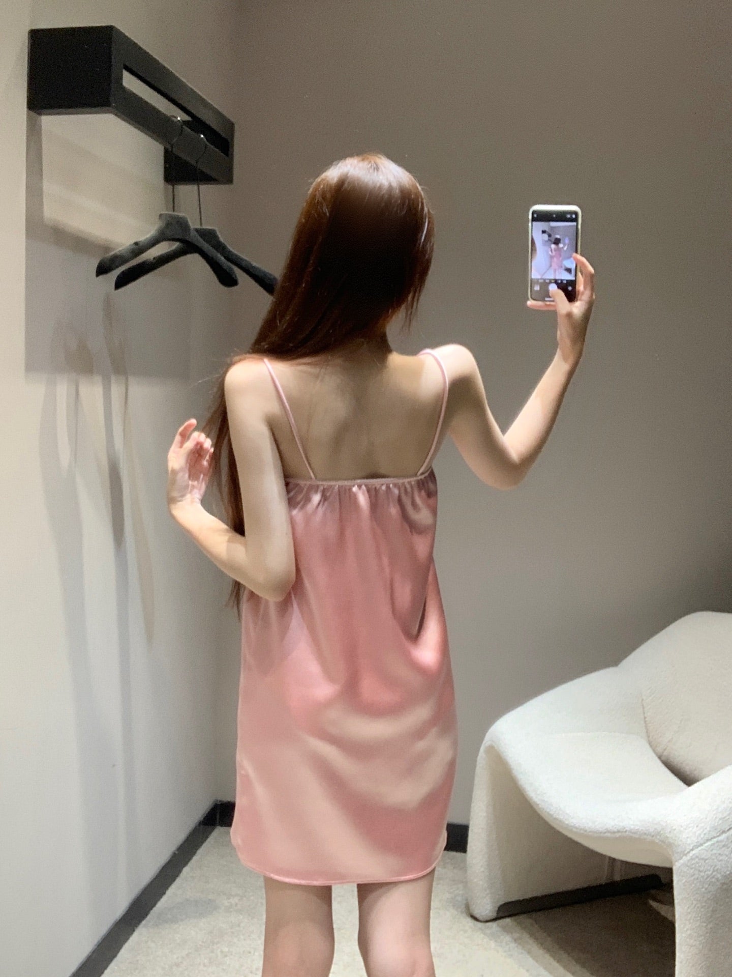 5Ss Spring/Summer New Acetate Sling Dress