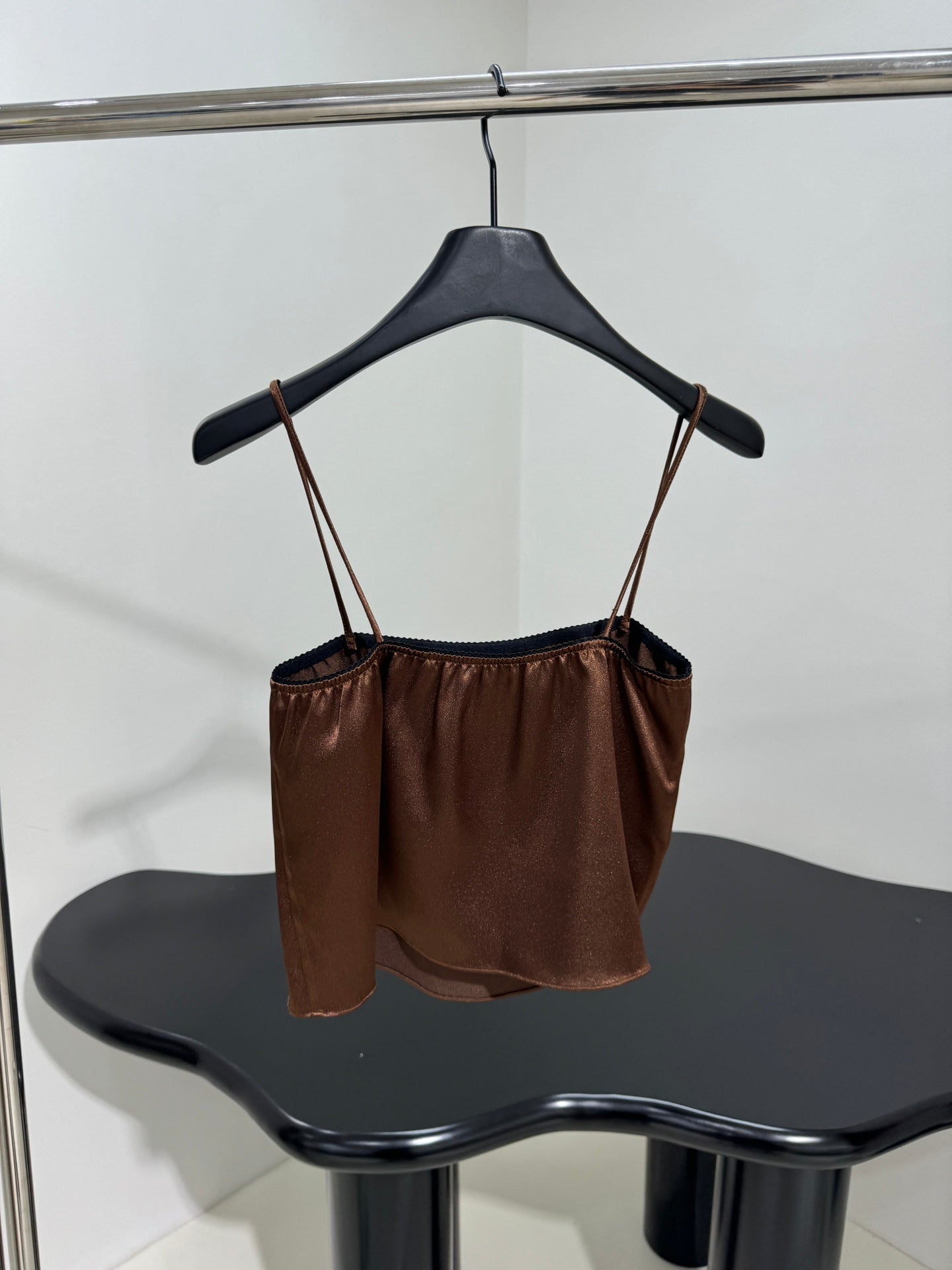 25 Summer new arrival satin camisole skirt suit