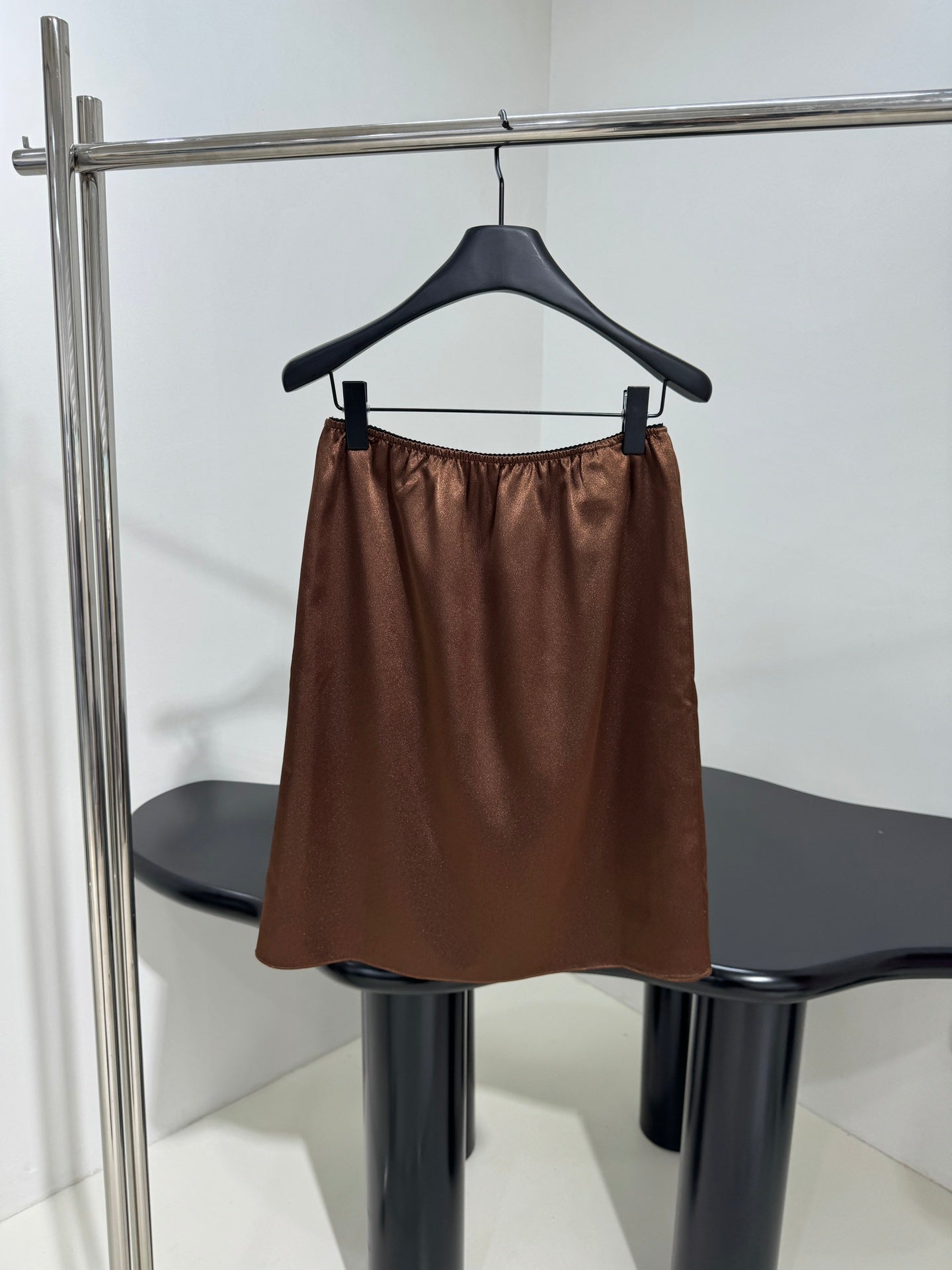 25 Summer new arrival satin camisole skirt suit