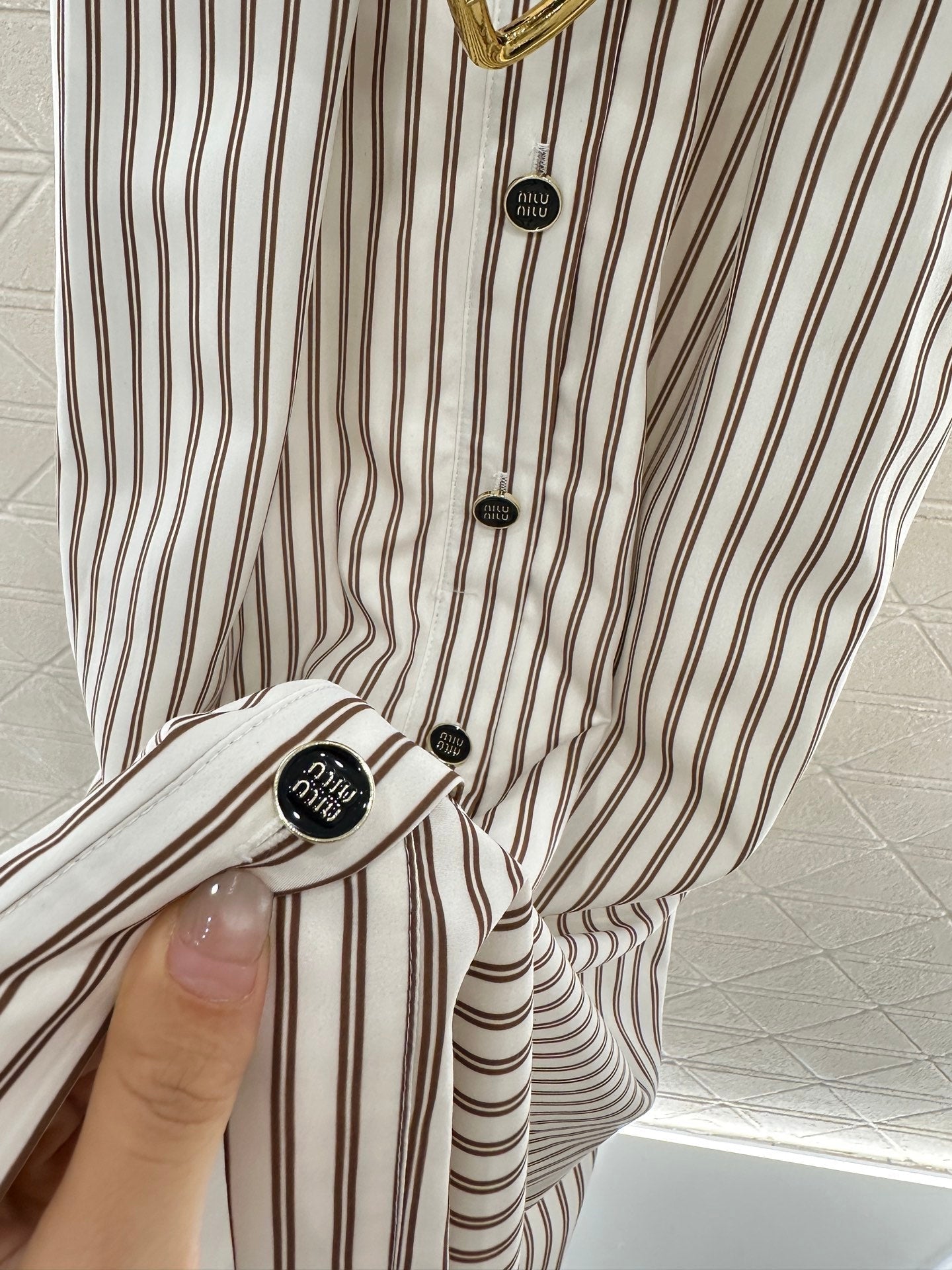 2025 Summer New Striped Belt Dress