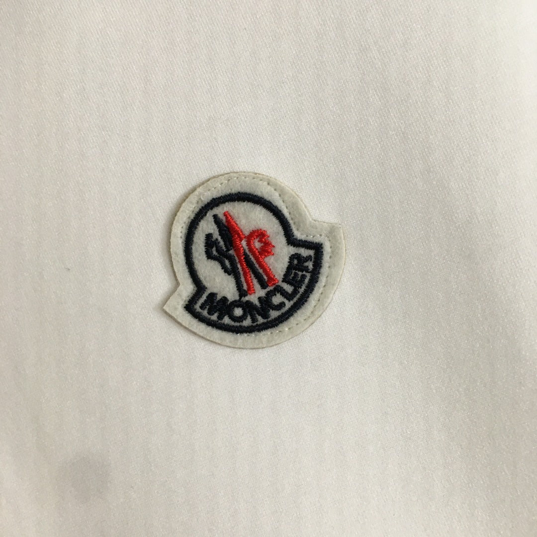 25 Summer New Embroidered Badge Zipper Dress
