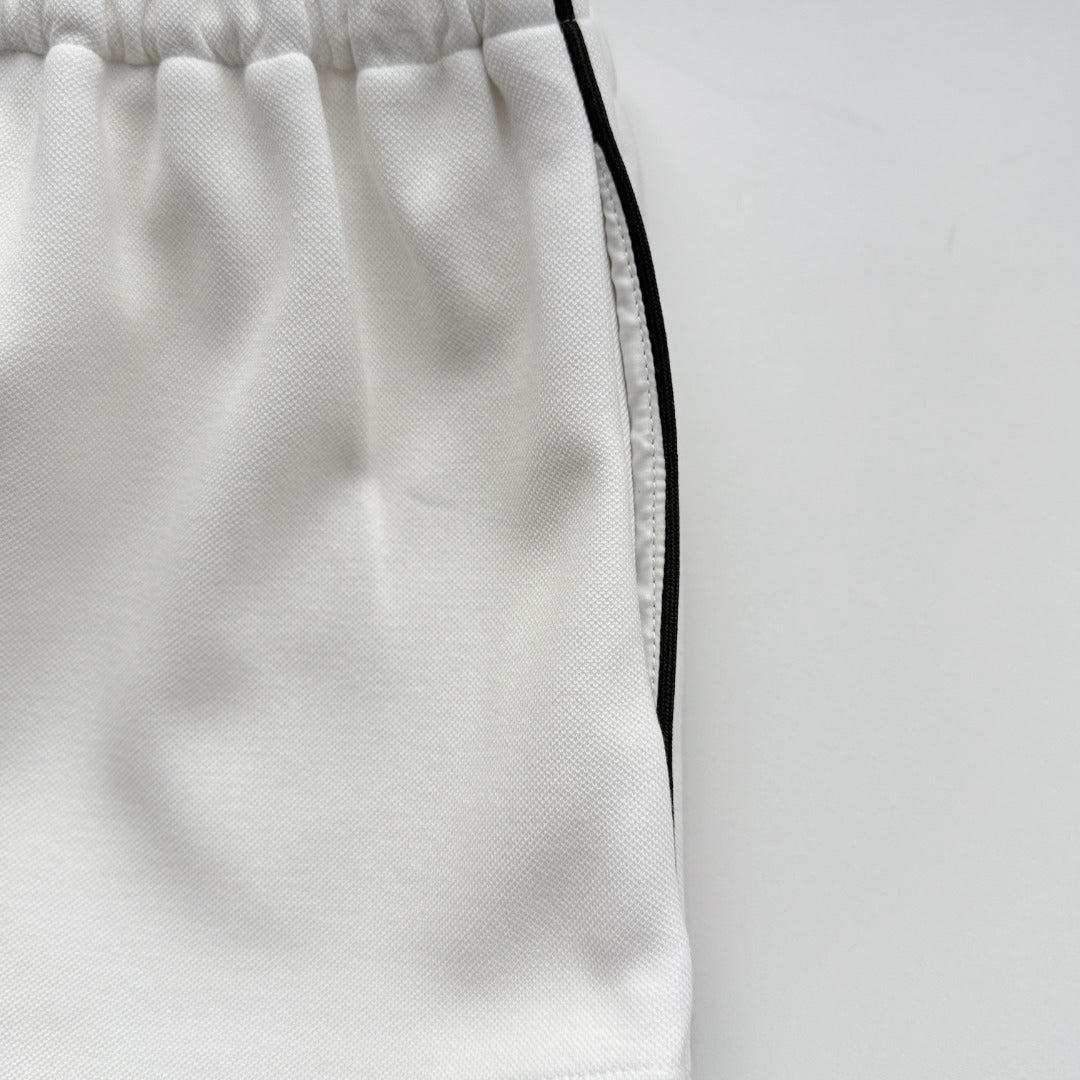 25ss Space cotton drawstring sports mini skirt