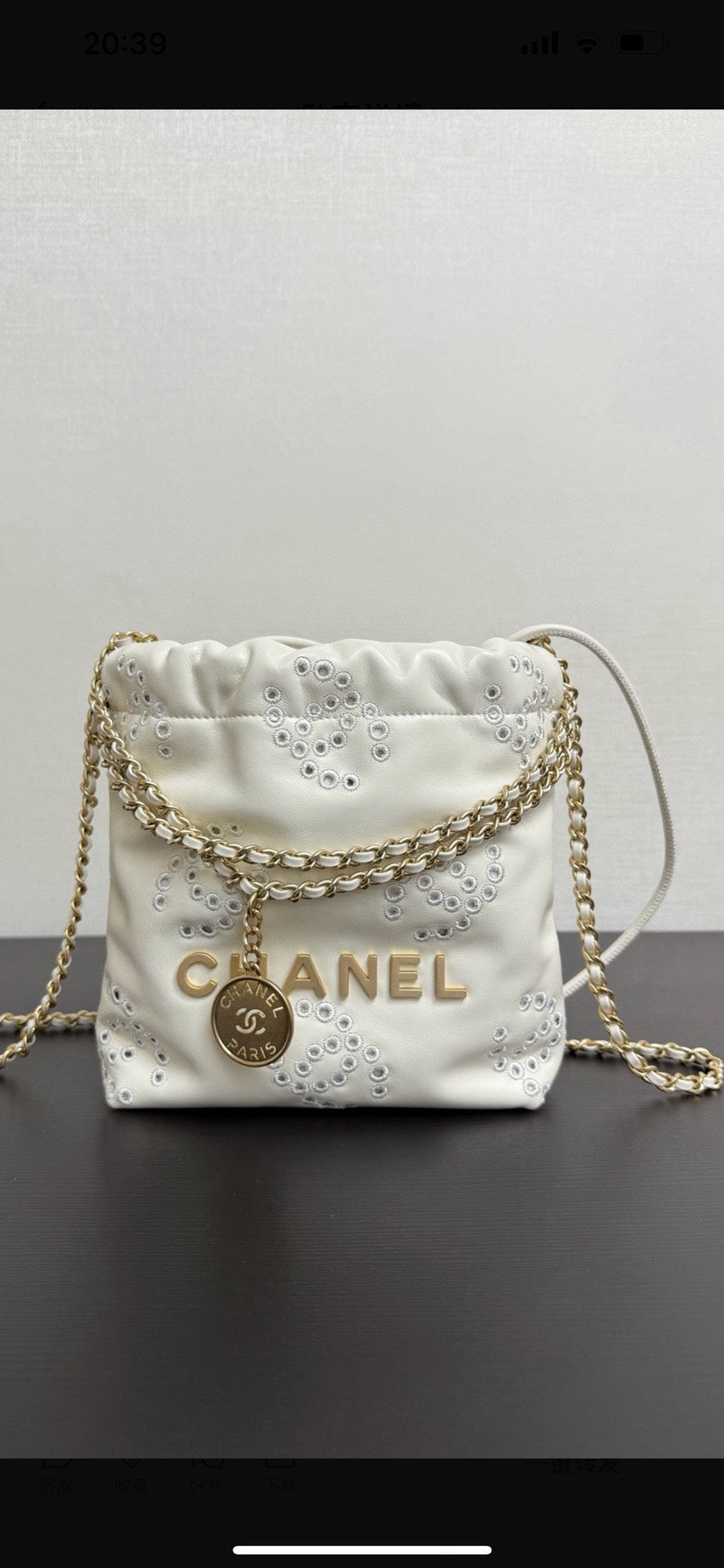 25ss Hardware leather chain ⛓️➕ Leather rope chain