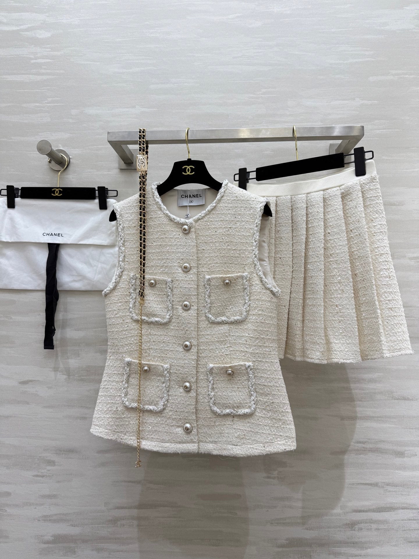 25ss Big female lead weaving suit